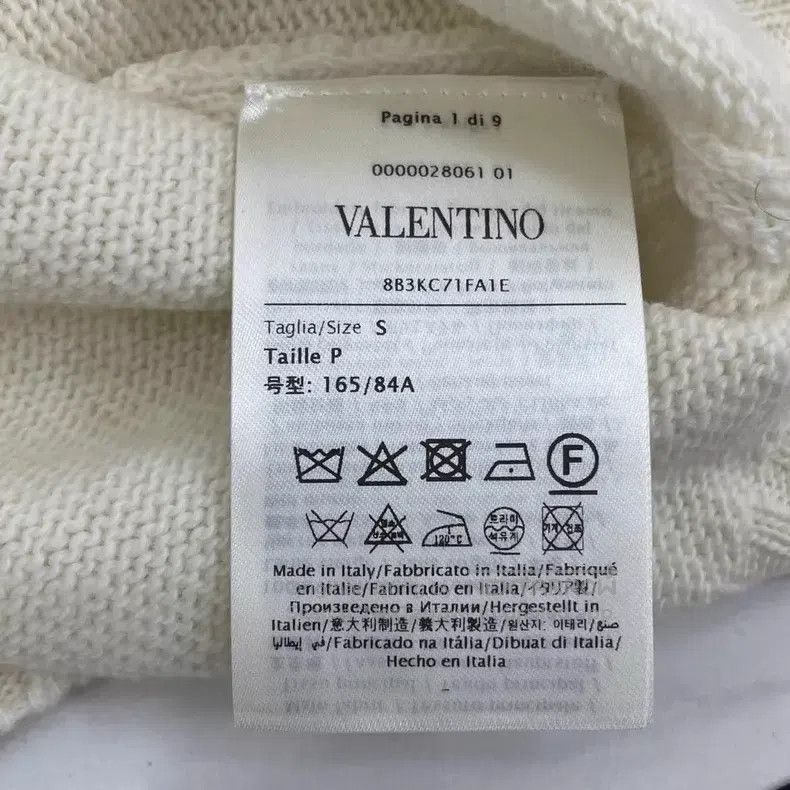 Valentino Valentino White knitted sweater Size S / US 4 / IT 40 - 5 Thumbnail