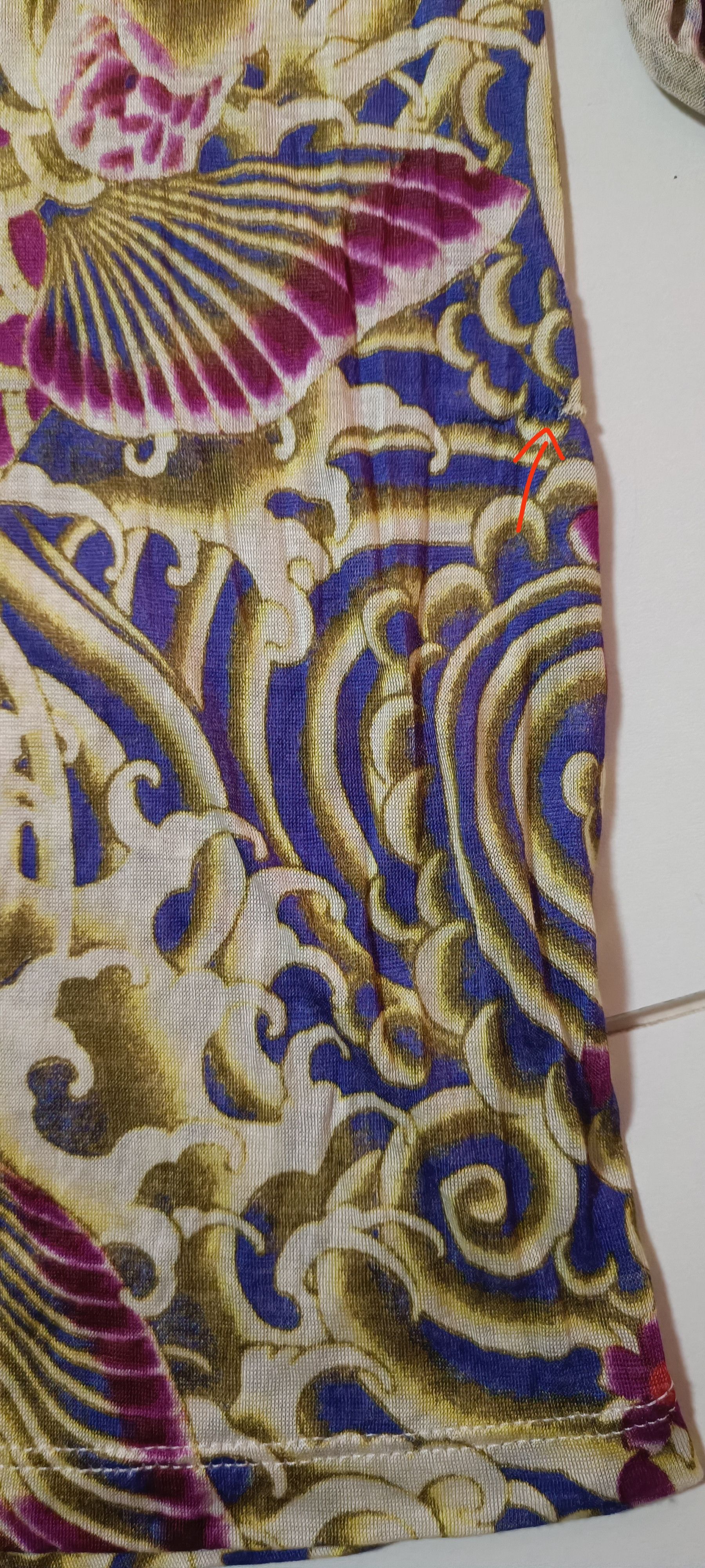 Jean Paul Gaultier Dragon and fishes silk dress Size S / US 4 / IT 40 - 23 Thumbnail