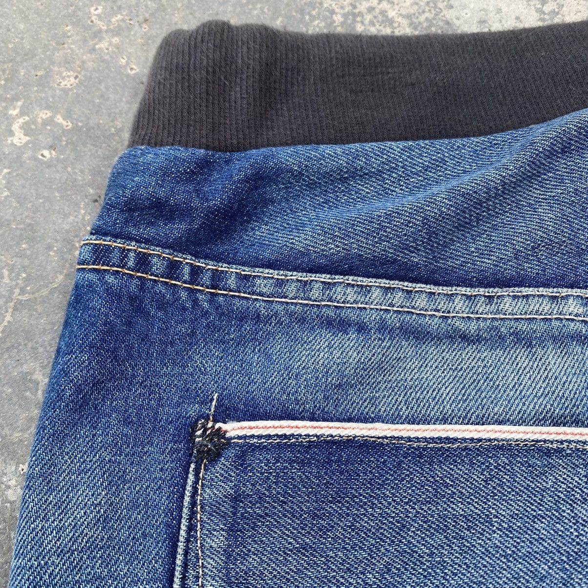Japanese Brand KURO Hybrid Selvedge Repaired Jeans VISVIM KAPITAL STYLE Size US 29 - 8 Thumbnail