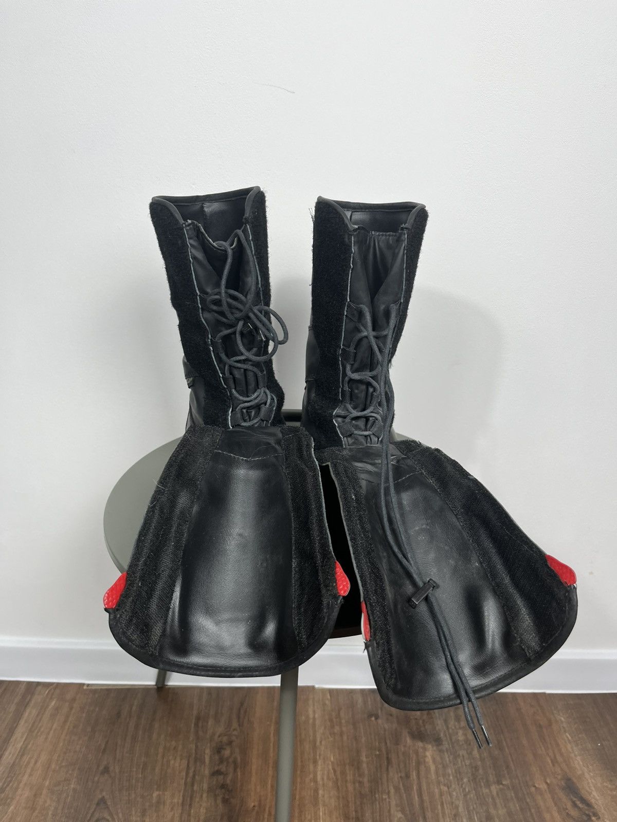 Other IXS Black Leather Motorcycle Riding Boots EU 42 Italy Size US 9 / EU 42 - 12 Thumbnail