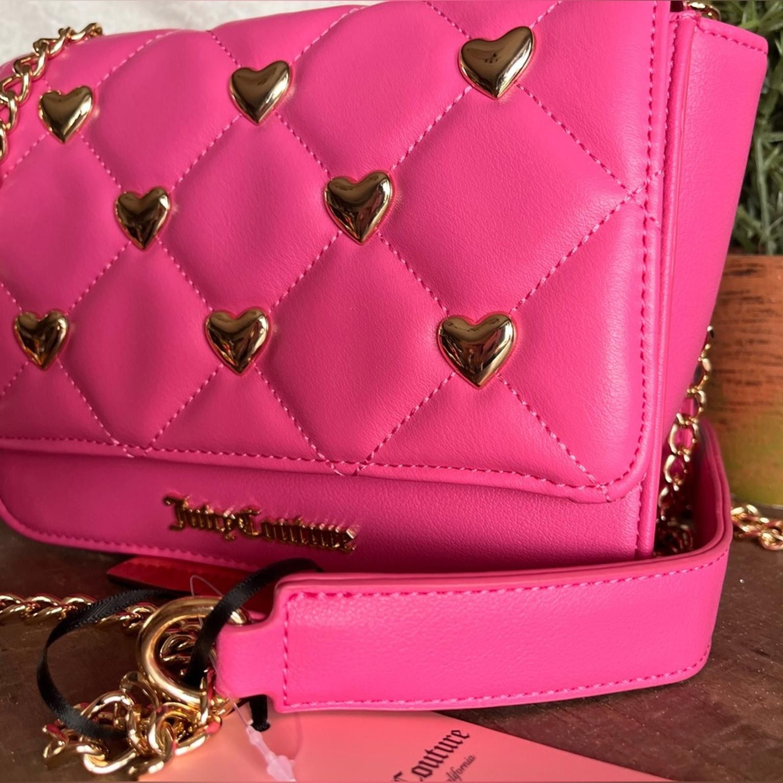 Juicy Couture Jeans Juicy Couture Colorful Love Quilted Flap Crossbody NWT Size ONE SIZE - 2 Thumbnail