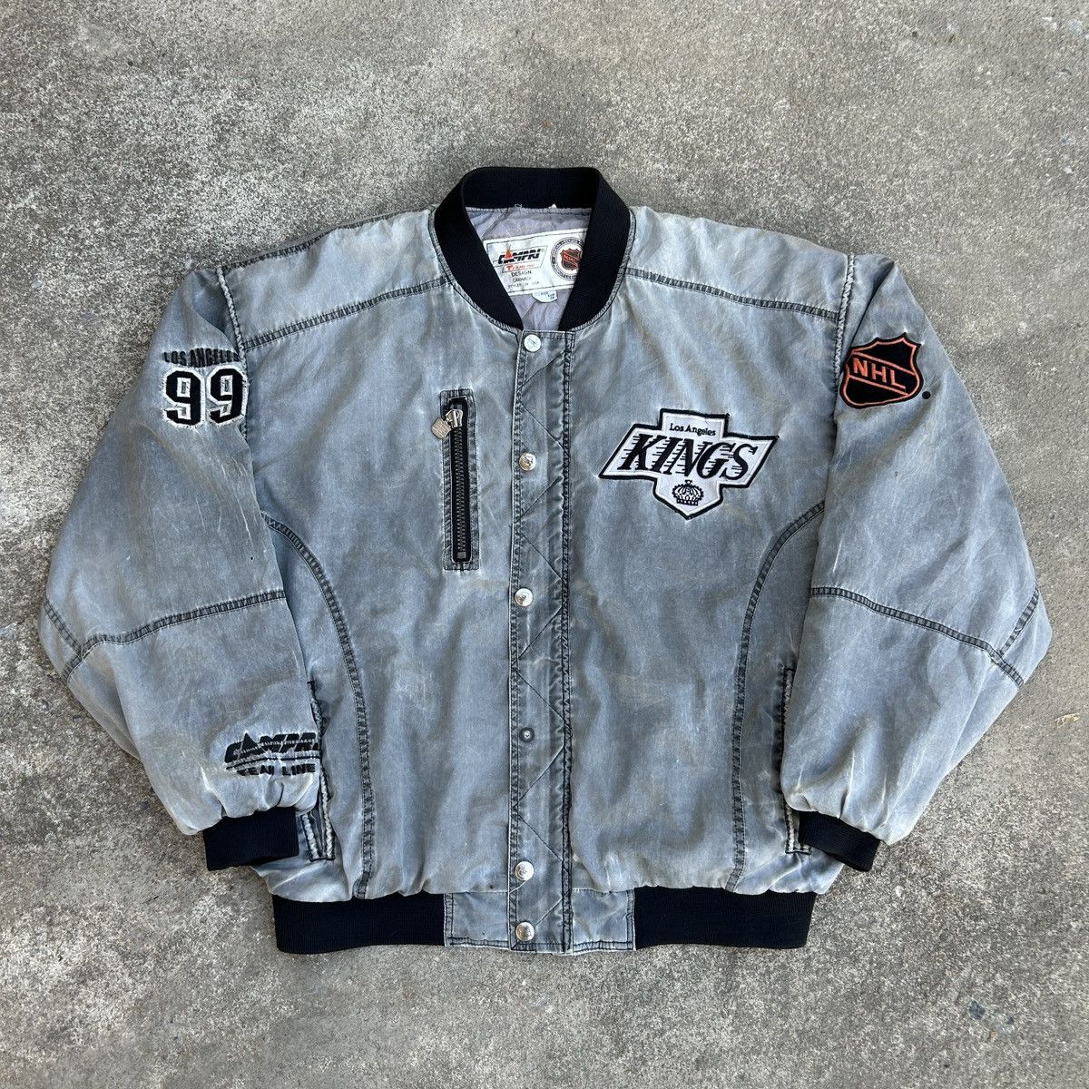 Vintage NHL Los Angeles Kings Jacket 1980 Campari Teamline - Main Image