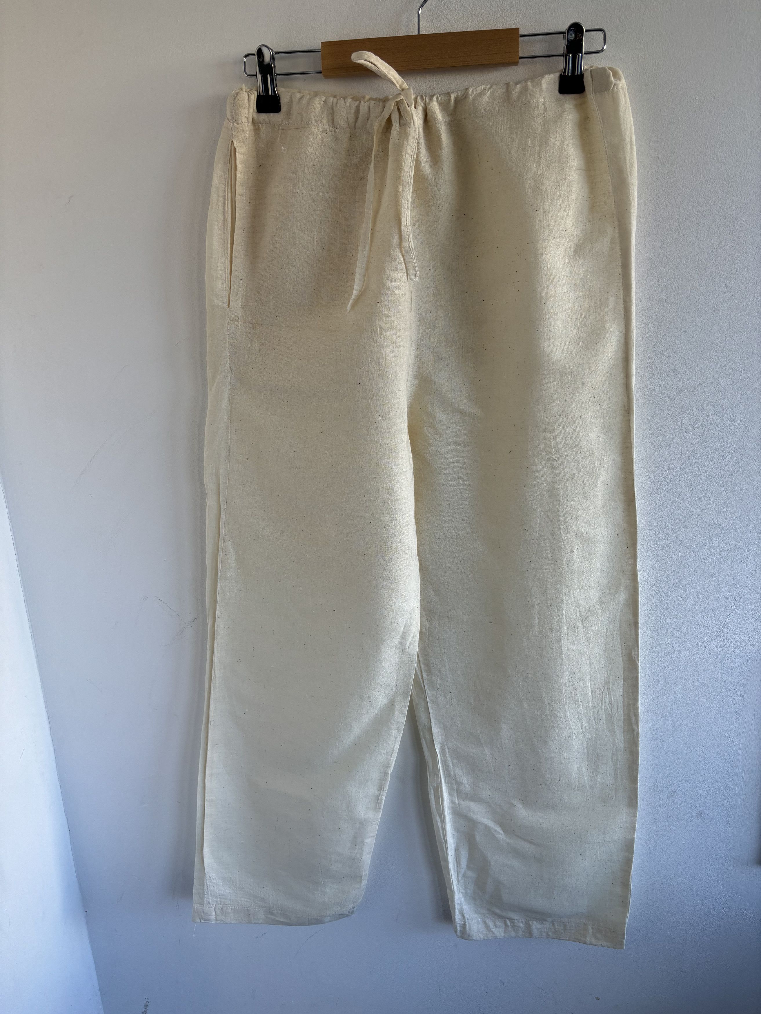 Handmade × Japanese Brand Linen Japanese Simple Pants Size US 30 / EU 46 - 1 Thumbnail