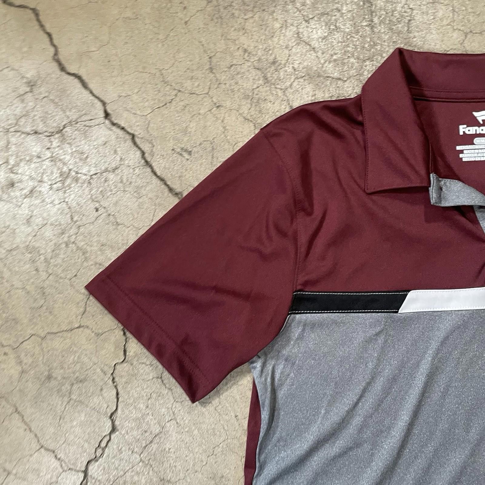 Other Mens Maroon Fanatics Texas A&M Aggies Polo Shirt- Size M Size ONE SIZE - 3 Thumbnail