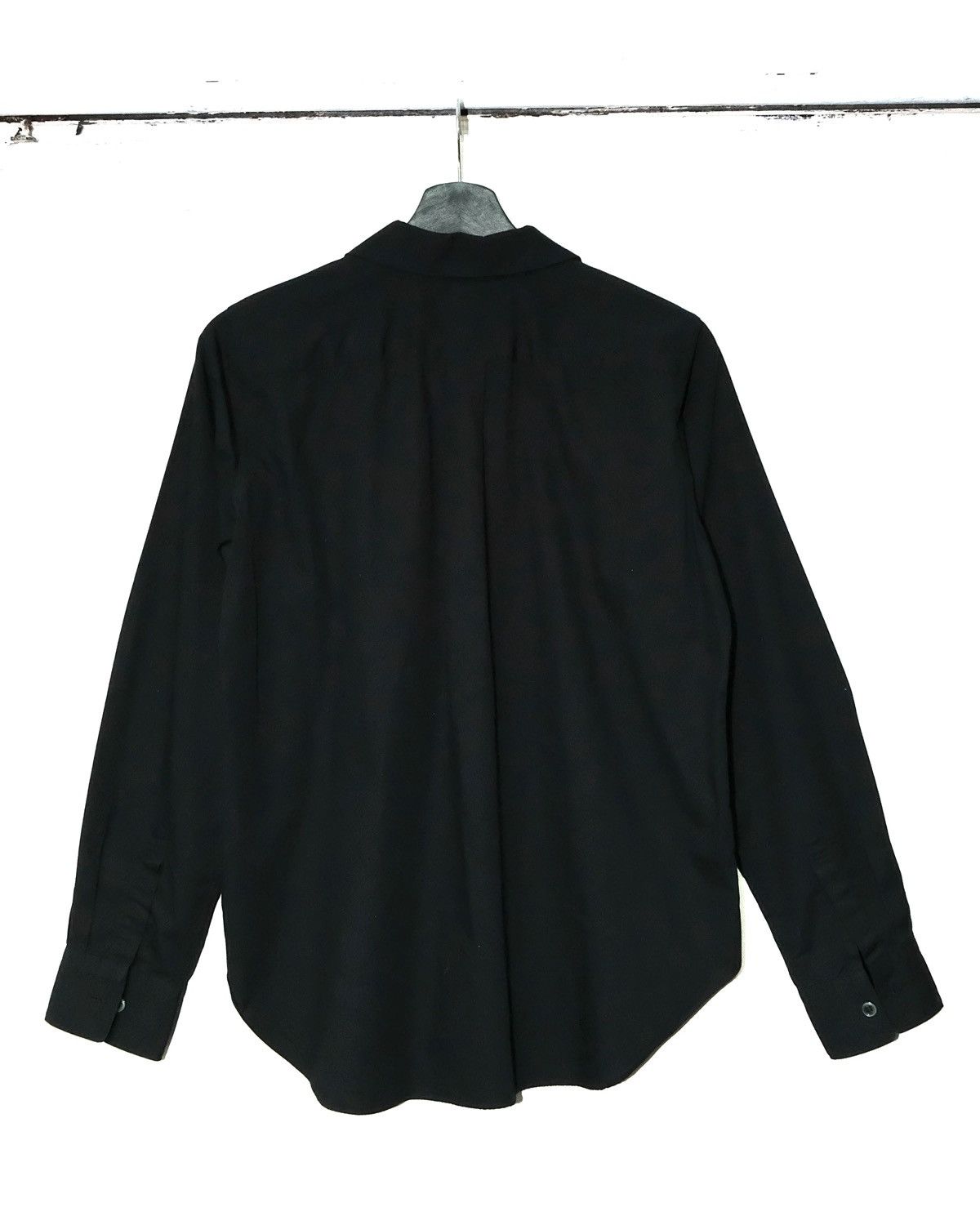 Comme des Garcons Black COMME des GARCONS BLACK CUT&SEW ROUND COLLAR SHIRT Size M / US 6-8 / IT 42-44 - 4 Thumbnail