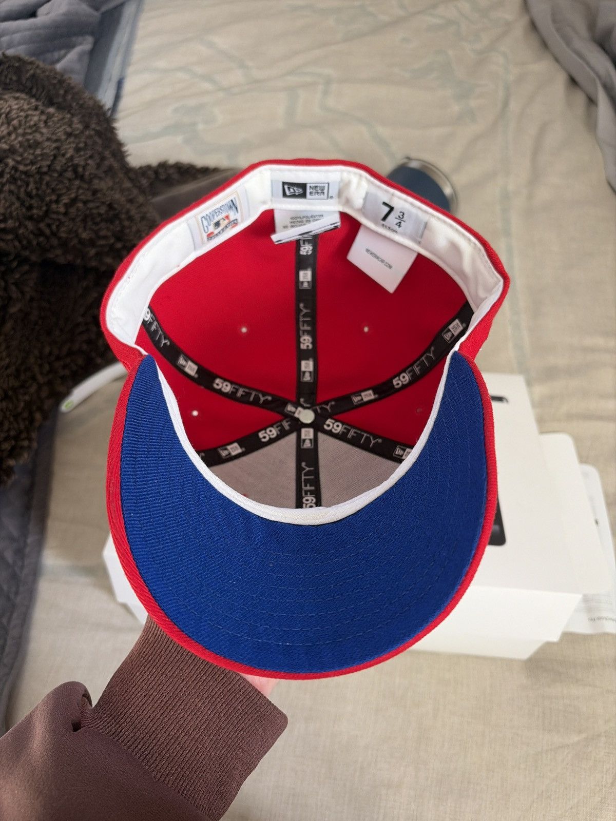 New Era 1993 World Series Philadelphia Phillies Fitted Size ONE SIZE - 6 Thumbnail