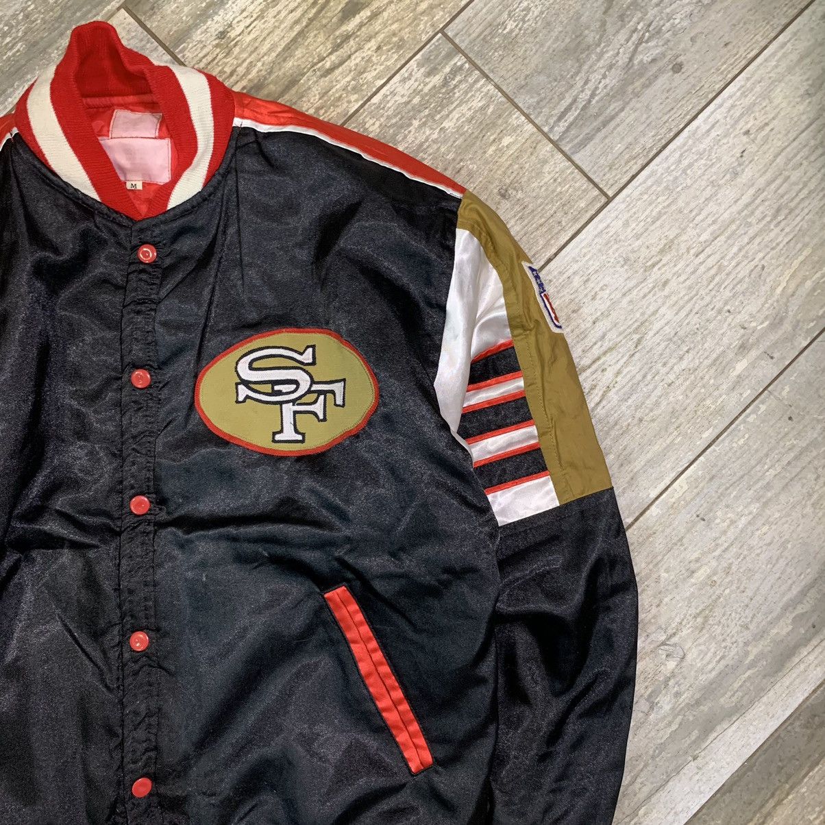 NFL × Vintage ✅OFFERS. SAN FRANCISCO JACKET WITH FOOTBALL HELMET Size US L / EU 52-54 / 3 - 8 Thumbnail