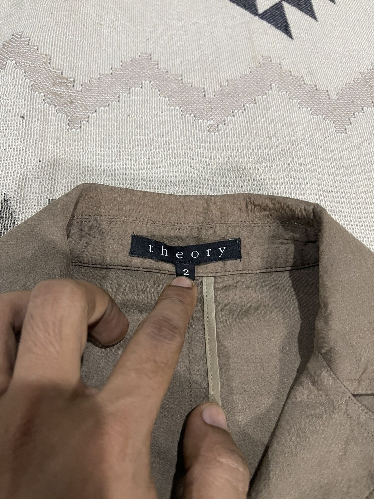 Theory VINTAGE THEORY MULTI-POCKET DOUBLE BREAST JACKET Size XS / US 0-2 / IT 36-38 - 8 Thumbnail