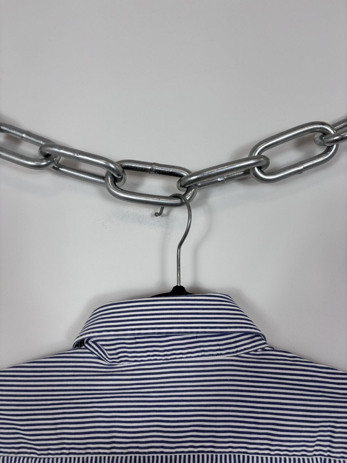 Roberto Cavalli Roberto Cavalli Men’s Striped Button Up Long Sleeve Shirt Size US L / EU 52-54 / 3 - 17 Thumbnail