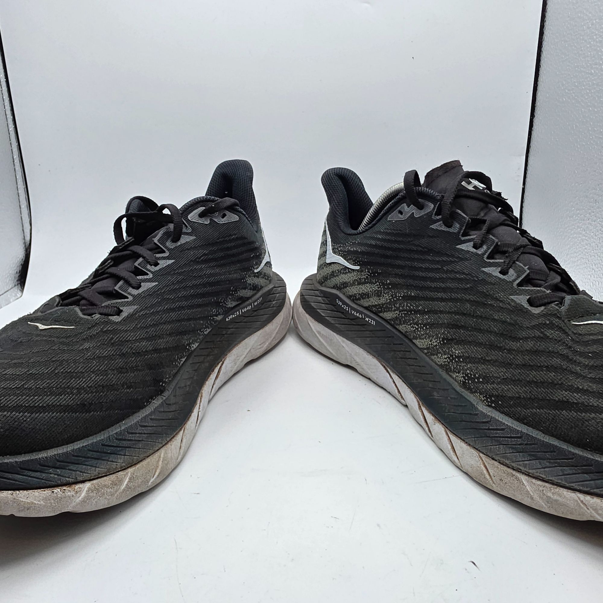 Hoka Hoka One One Mach 6 Mens Size 13 D Black White Athletic Shoe Size US 13 / EU 46 - 3 Thumbnail