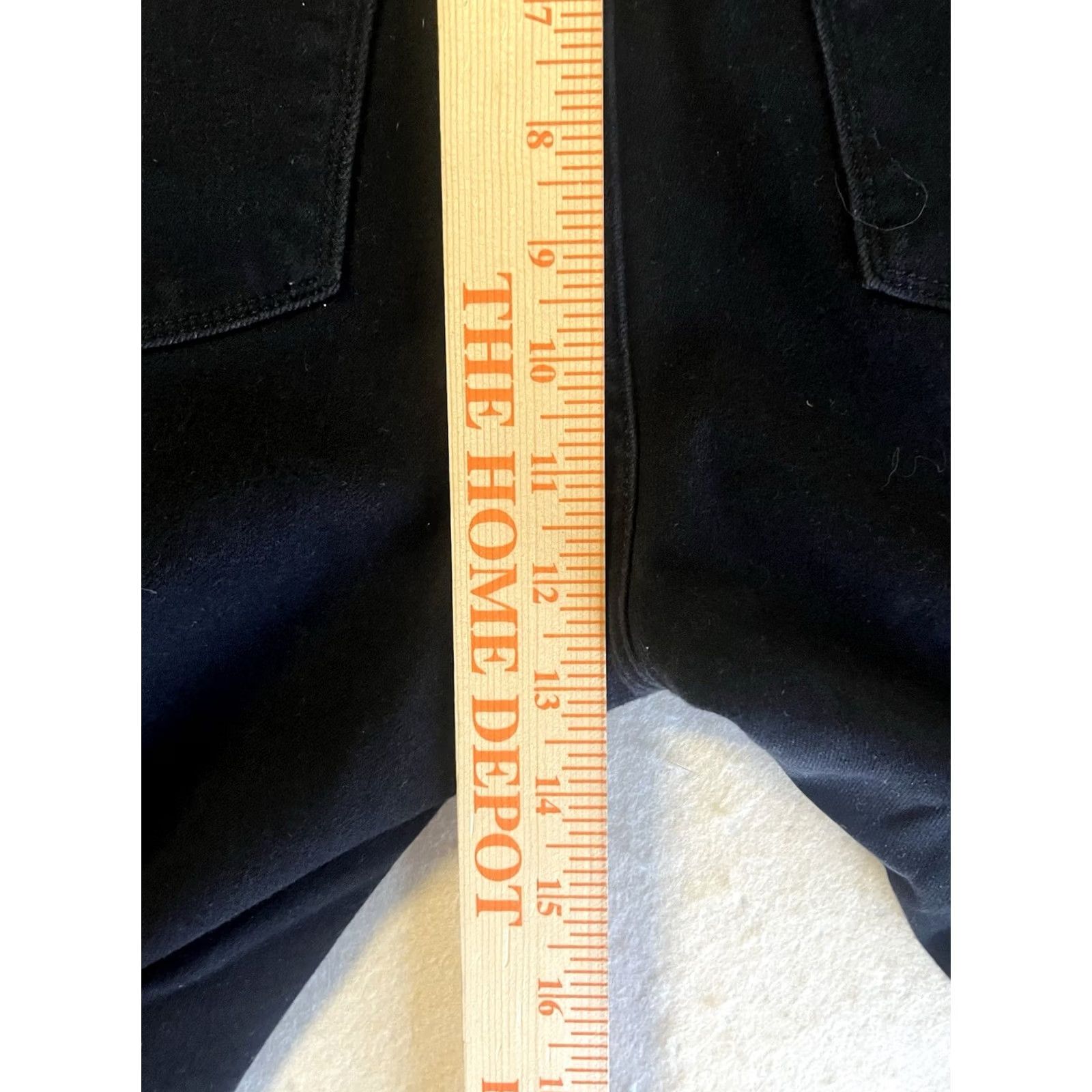 Vintage The Sculpt Fit Women’s Black Ankle Jeans Size 10 Skinny Slim Dark Wash Jeans Women size 10 Size 32" / US 10 / IT 46 - 4 Thumbnail