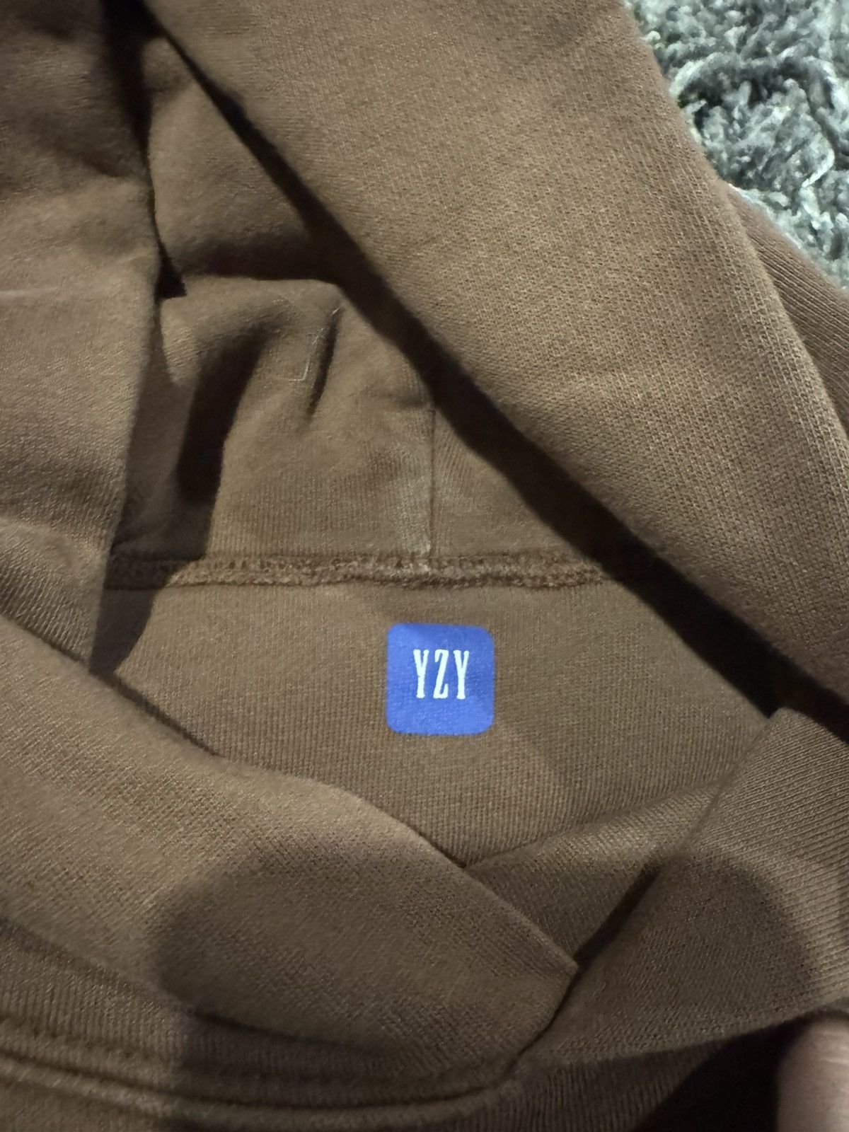 Yeezy Yzy Brown hoodie Size US M / EU 48-50 / 2 - 2 Thumbnail