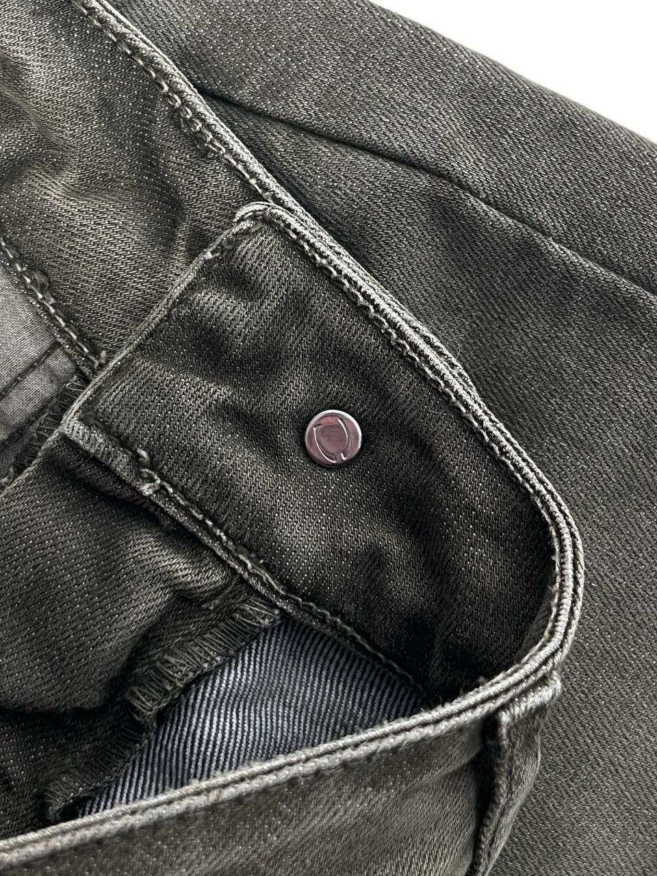 Just Cavalli Roberto Cavalli Vintage Long Inseam Whiskered Skinny Jeans Size US 28 / EU 44 - 10 Thumbnail