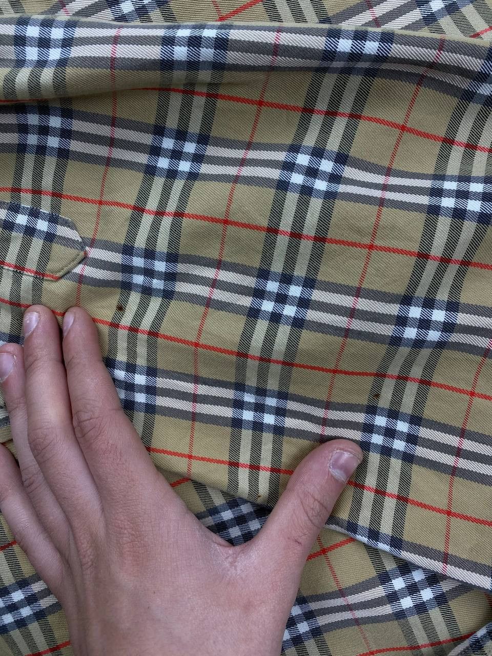 Burberry Burberrys Vintage Nova Check Shirt Buttons Long Sleeve Men Size US L / EU 52-54 / 3 - 9 Thumbnail