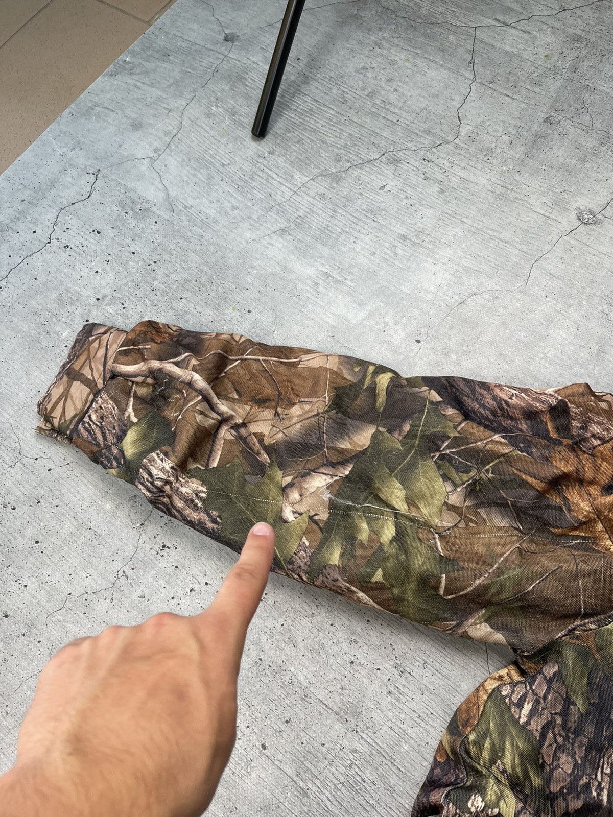 Realtree Crazy Y2K Vintage Camo Realtree Army Military jacket Size US L / EU 52-54 / 3 - 4 Thumbnail