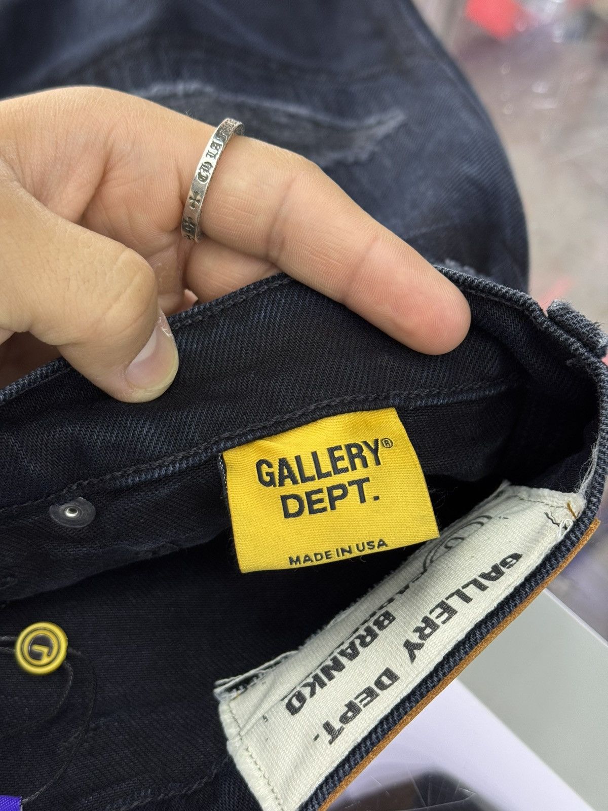 Gallery Dept. Gallery Dept Branko Carpenter Denim Jeans Black Size US 32 / EU 48 - 13 Thumbnail