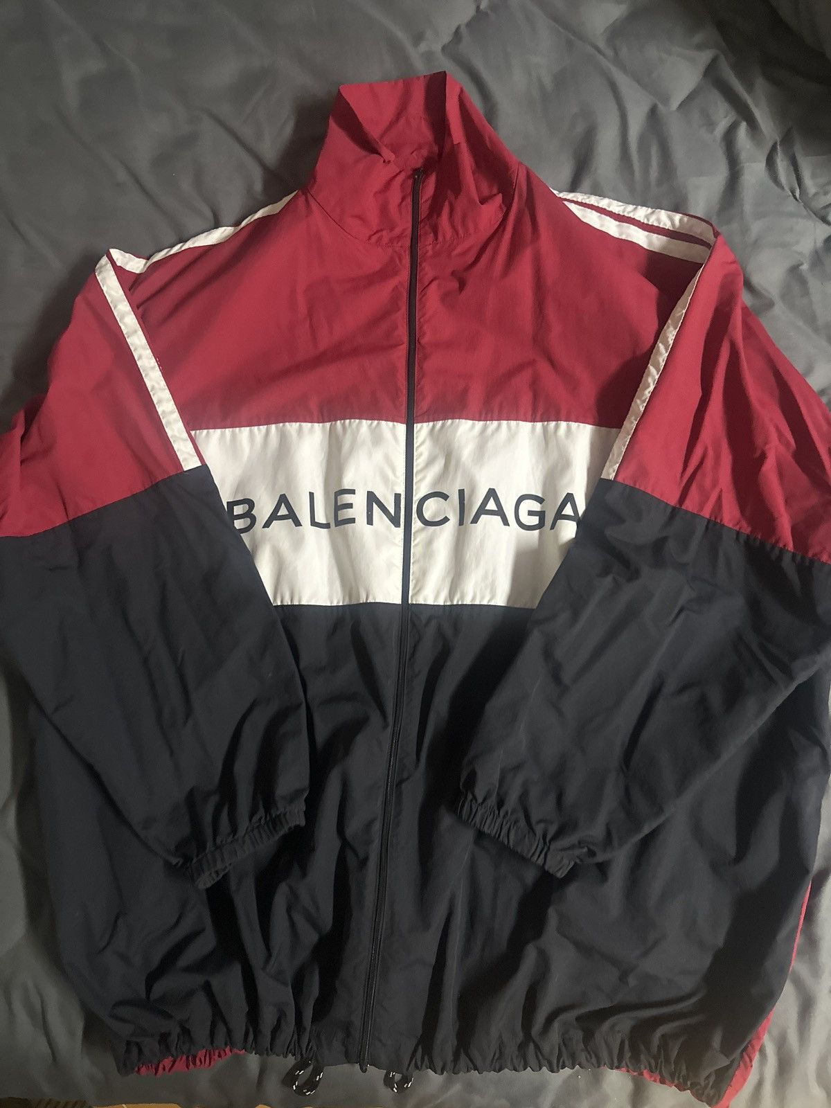 Balenciaga “Homme 18” Color-block Pullover Jacket | Grailed