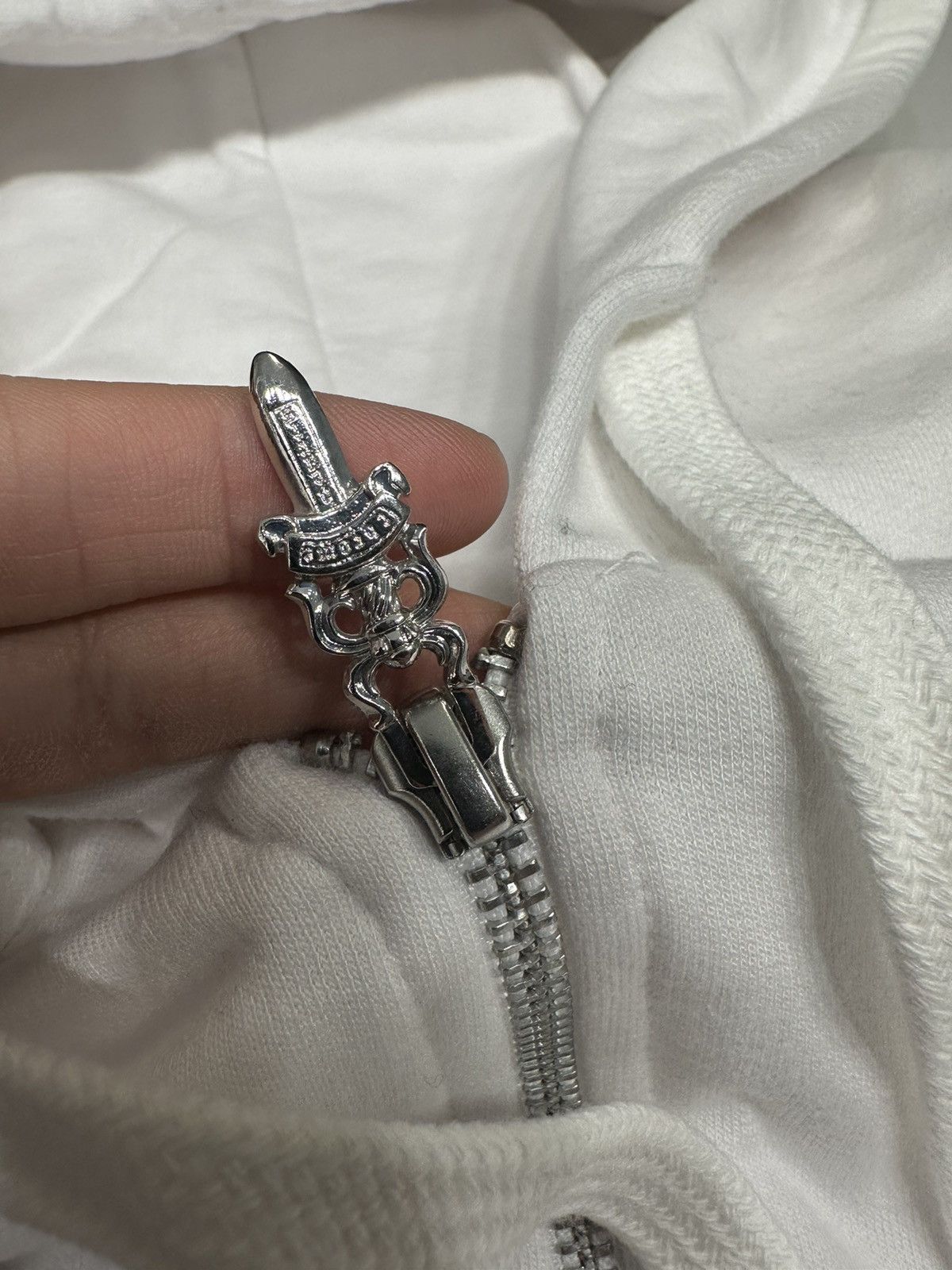 Chrome Hearts 🔥Chrome Hearts Thermal Zip-up Hoodie🔥 Size US XXL / EU 58 / 5 - 6 Thumbnail