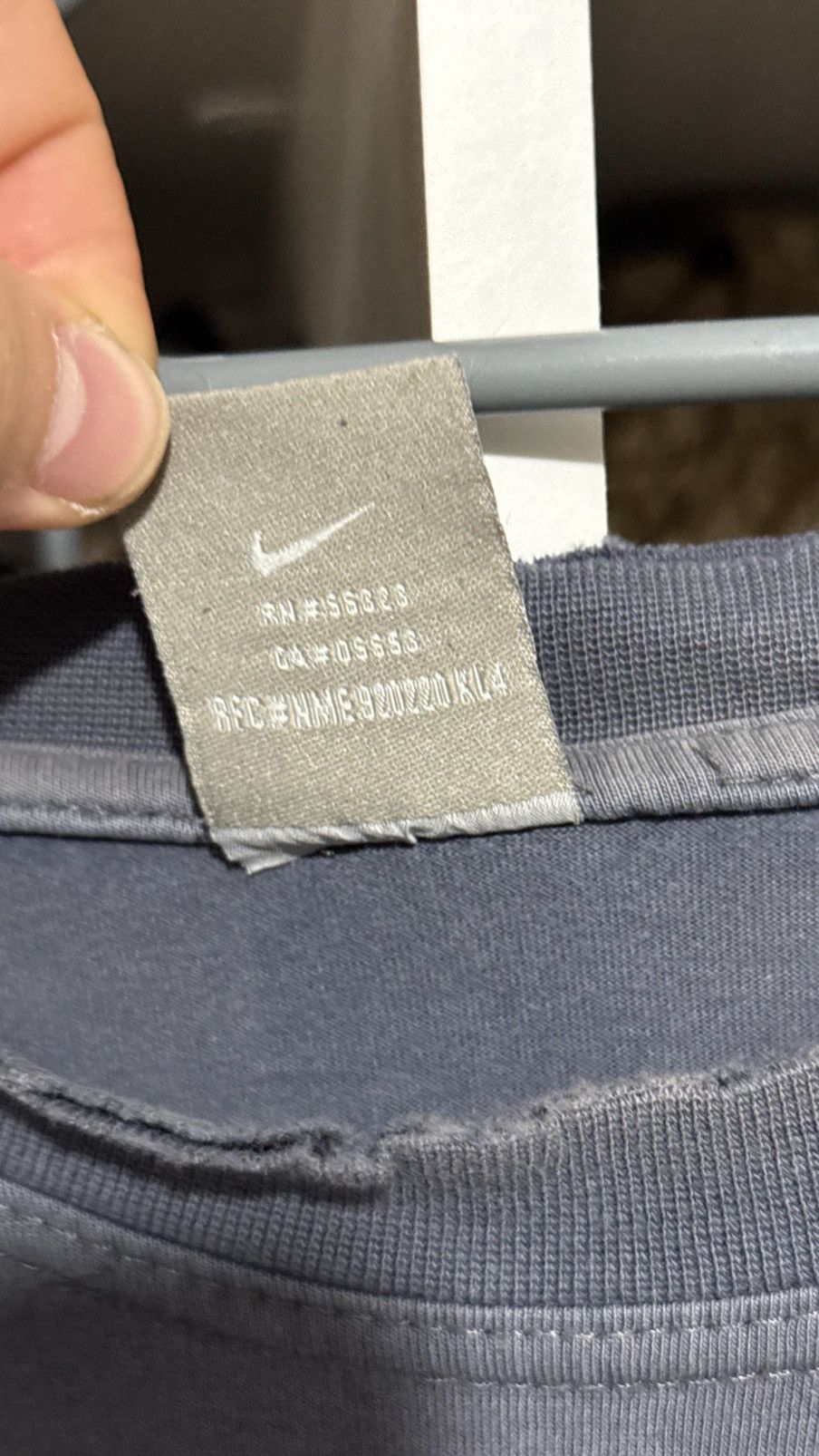 Nike × Vintage Vintage Faded Tee Nike Size US XL / EU 56 / 4 - 7 Thumbnail