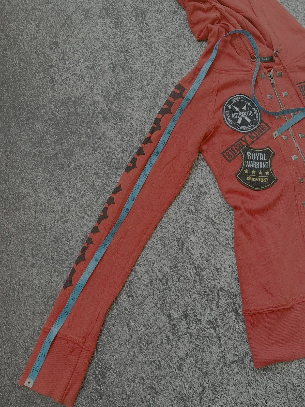 Japanese Brand Y2k Sky Bomber skull ifsixwasnine zip Hoodie Size US M / EU 48-50 / 2 - 12 Thumbnail