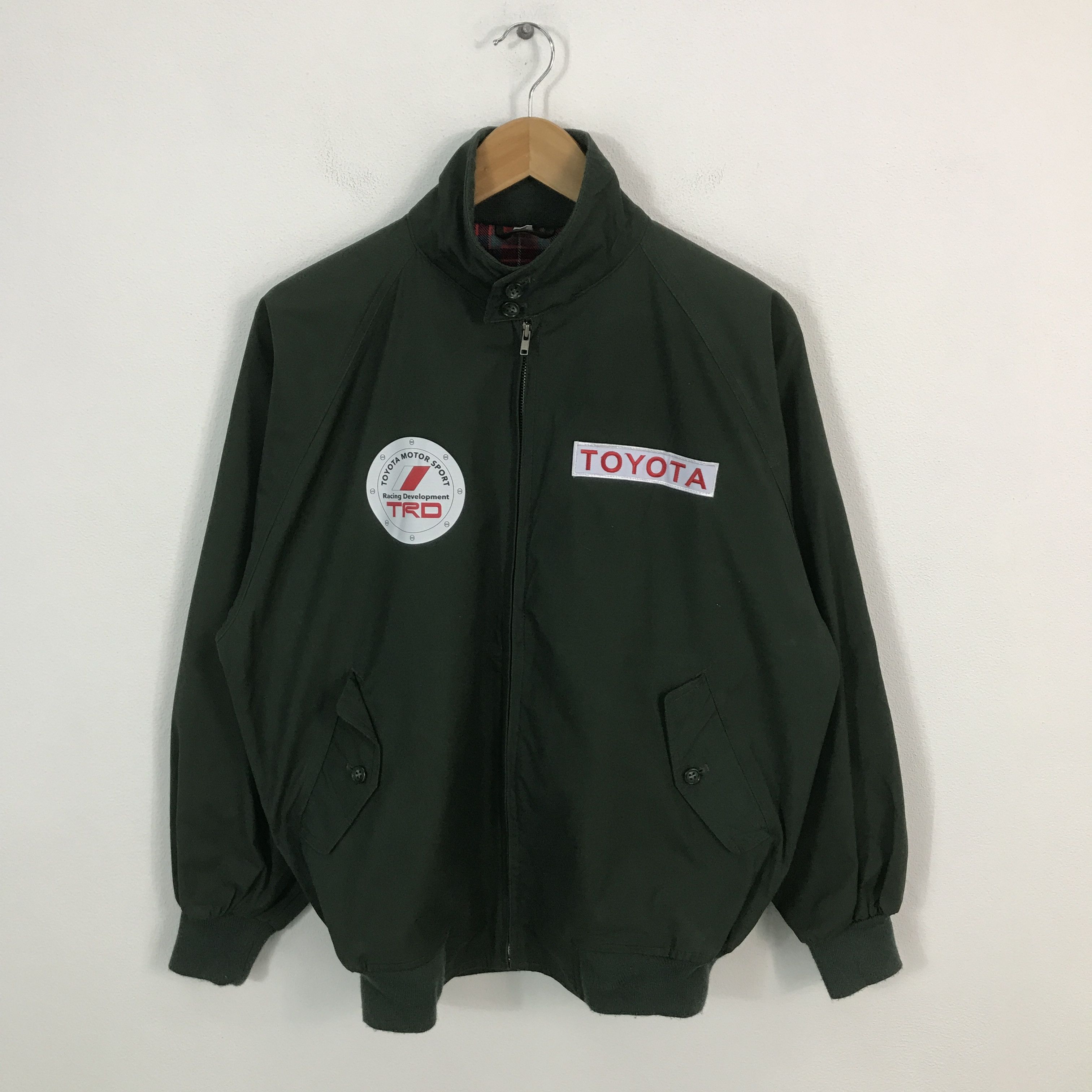 Japanese Brand Vtg toyota motorsports racing development trd jacket Size US L / EU 52-54 / 3 - 2 Thumbnail