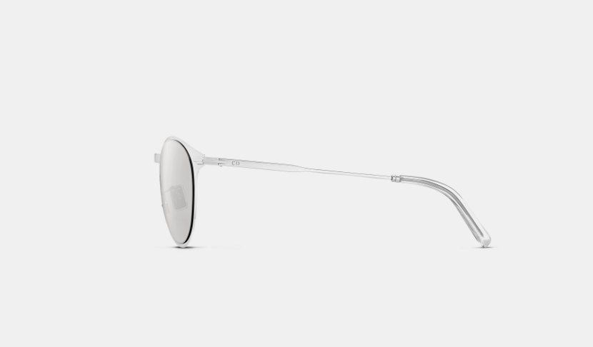 Dior o1w1db10525 Size :OS/ SUITR8 Black Suit Sunglasses in Silver Size ONE SIZE - 2 Thumbnail