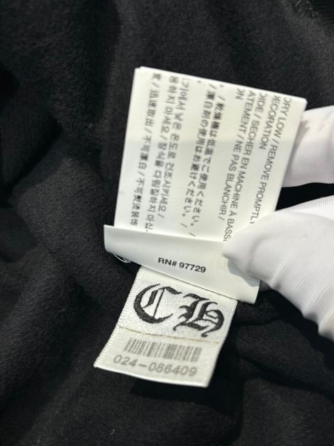 Chrome Hearts CHROME HEARTS Rolling Stones Zip Up Hoodie BLACK Size US S / EU 44-46 / 1 - 12 Thumbnail