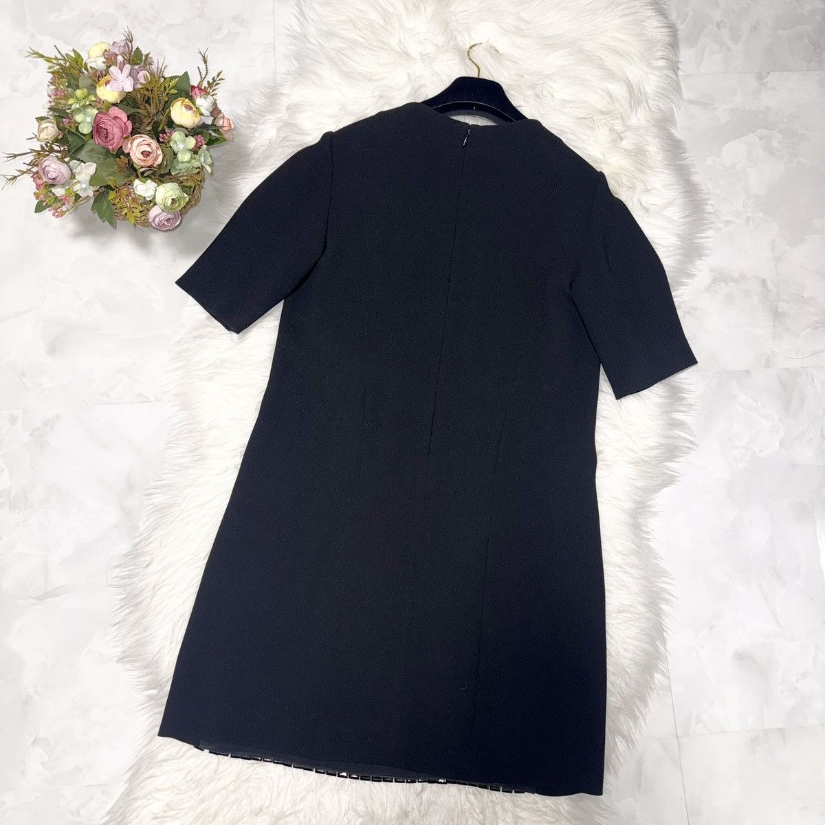 Balenciaga Authentic Balenciaga Front Embellishment Dress 38 Black Size S / US 4 / IT 40 - 3 Thumbnail