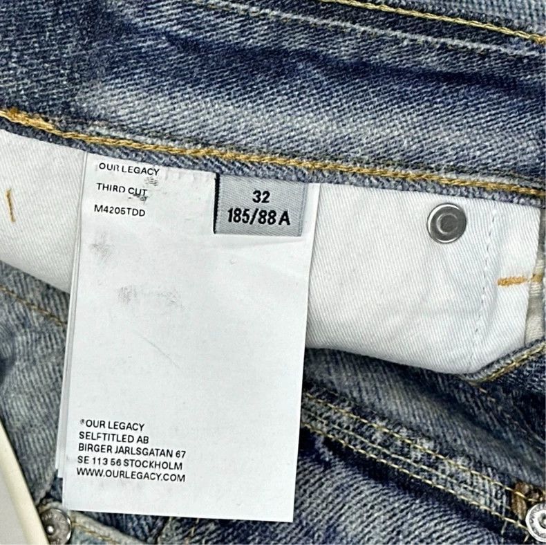 Our Legacy Our Legacy size30 Digital printed jeans Size US 30 / EU 46 - 2 Thumbnail