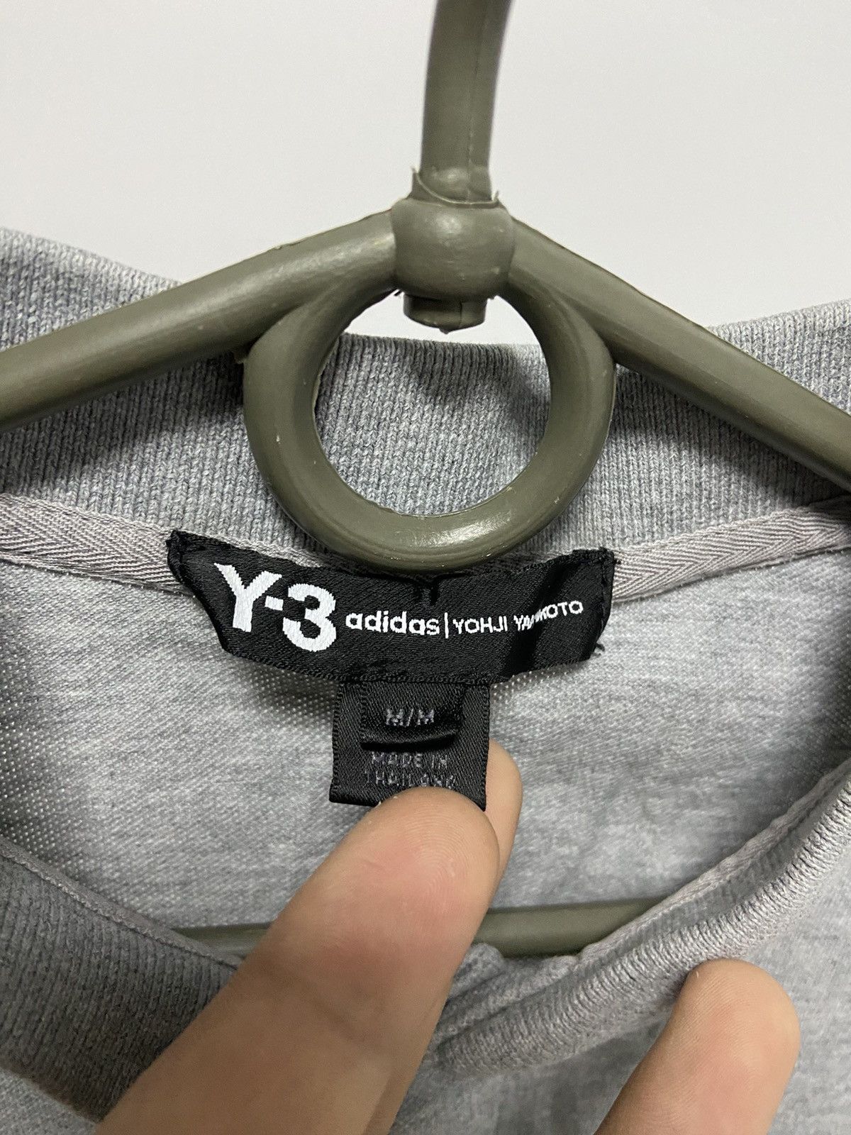 Vintage × Y-3 × Yohji Yamamoto Y-3 Yohji Yamamoto Vintage T-Shirt Polo big sleeve Logo Size US M / EU 48-50 / 2 - 6 Thumbnail