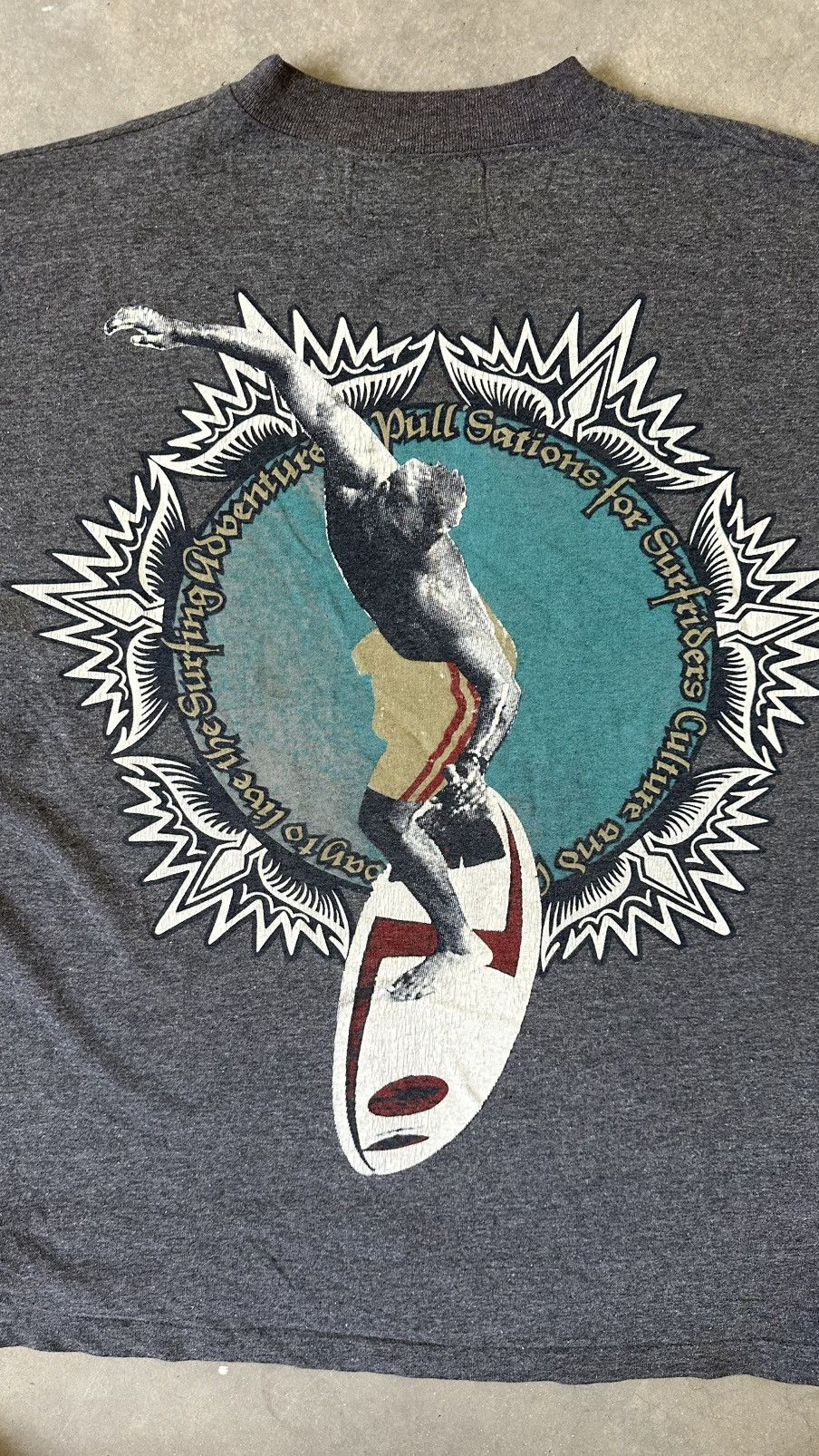 Sun Surf VINTAGE PULL SATIONS FOR SURF TEE Size US XL / EU 56 / 4 - 6 Thumbnail
