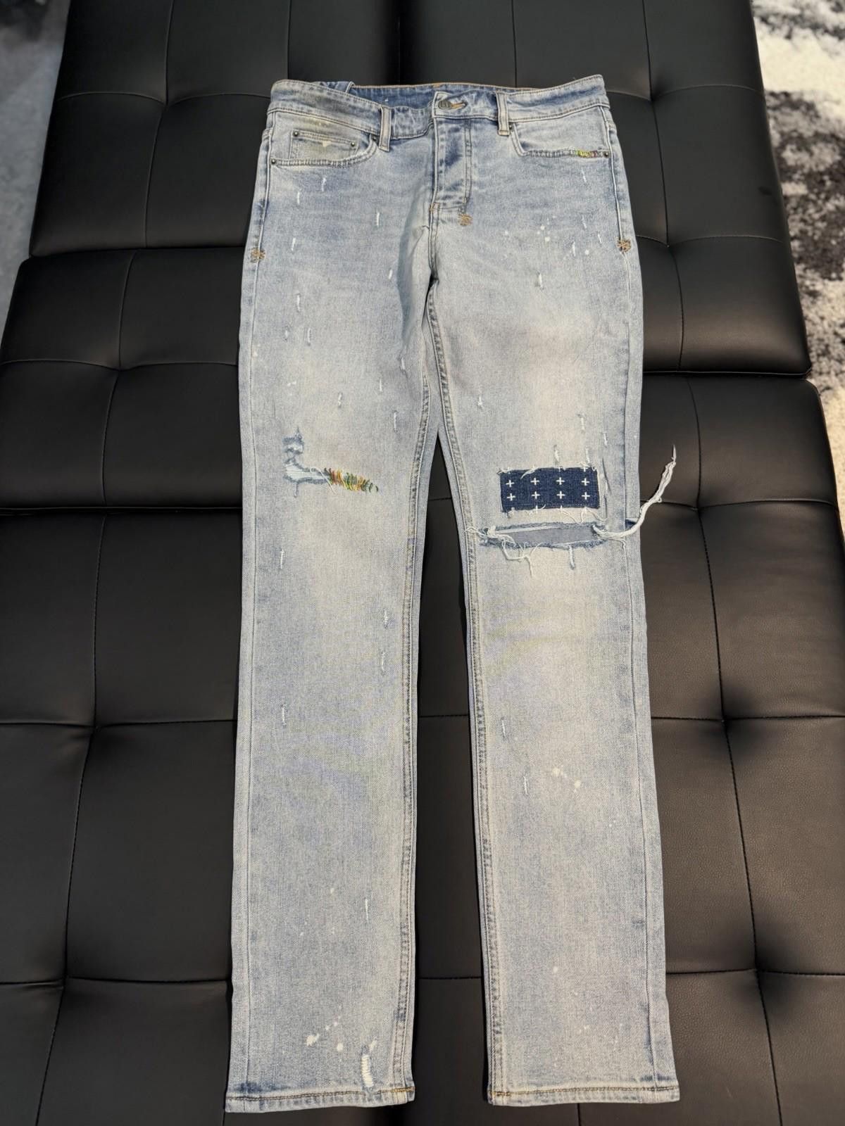 Ksubi Ksubi Men's Jeans Size 32 Light Blue Authentic Pre Owned Size US 32 / EU 48 - 1 Thumbnail