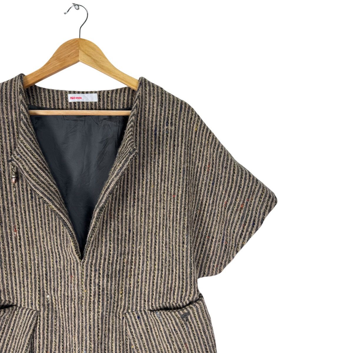 Ne-Net 🌟NE NET ISSEY MIYAKE JUMPSUIT STRIPED JACKET Size M / US 6-8 / IT 42-44 - 3 Thumbnail