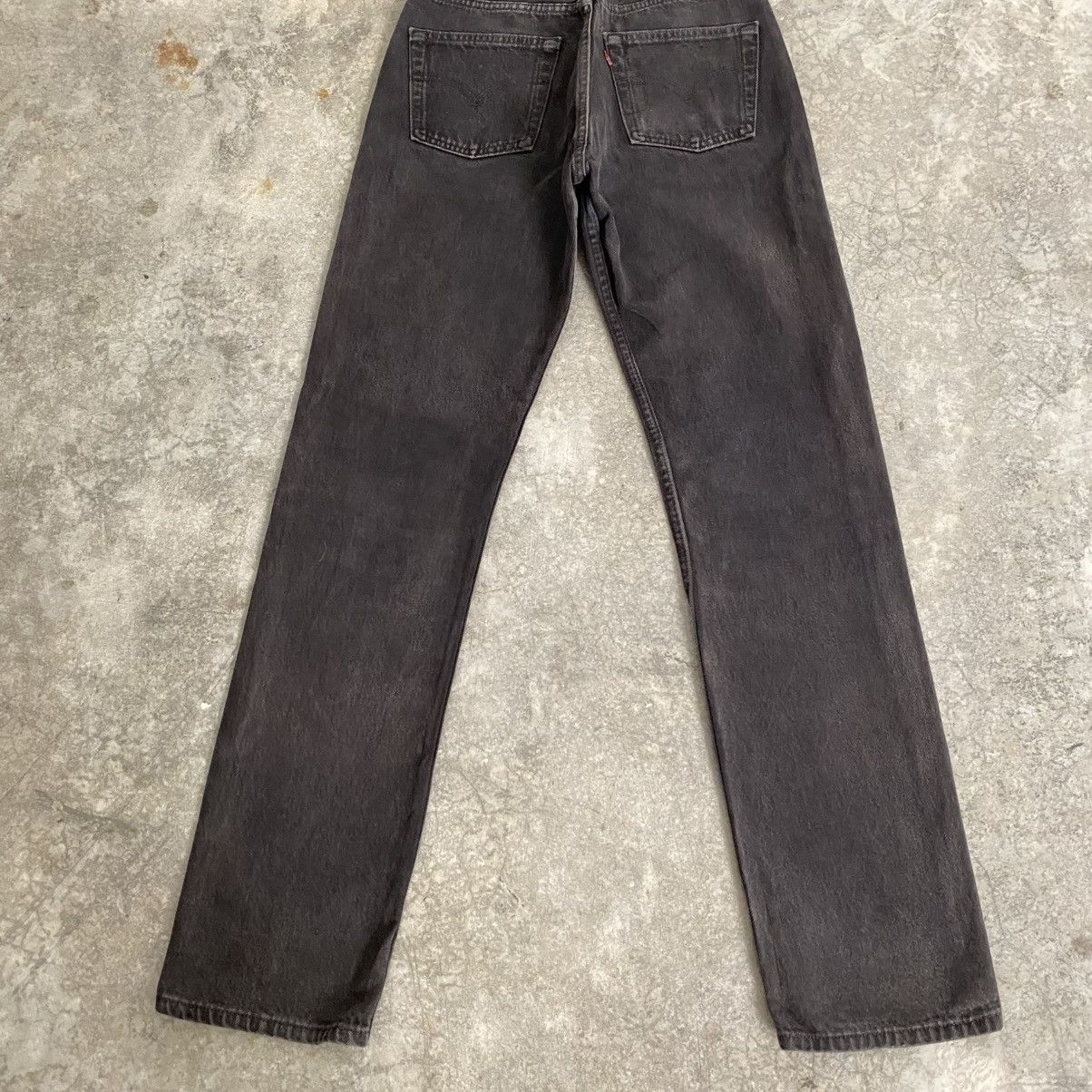 Levi's Vintage 1995 Levis 501 Over Dyed Black Denim Jeans Size US 28 / EU 44 - 11 Thumbnail