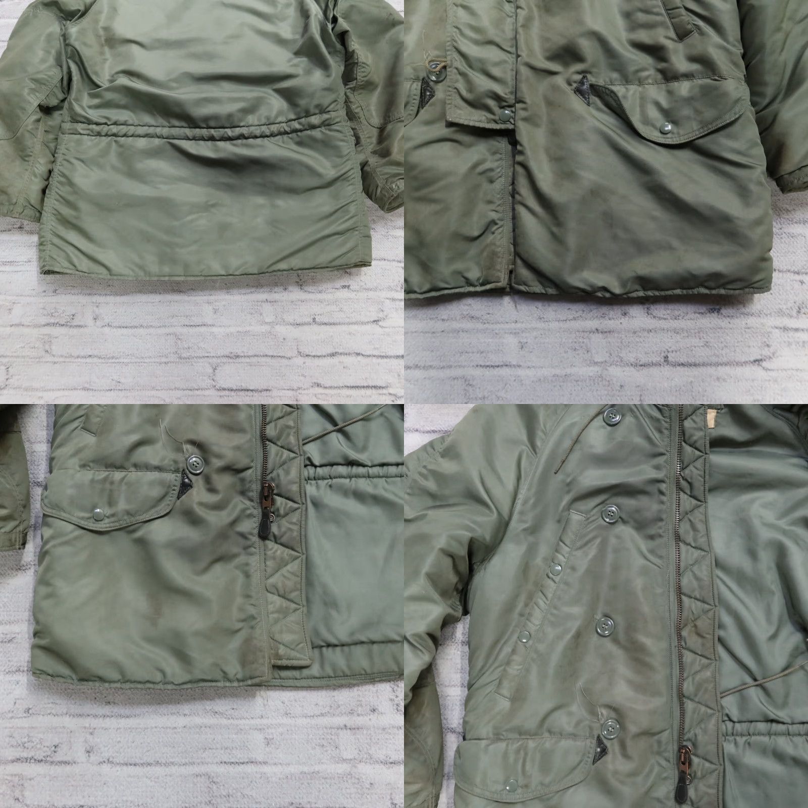 Vintage Vintage 60s USAF US Air Force N-3B Parka Flight Jacket Men M Green Jacket Size US M / EU 48-50 / 2 - 10 Thumbnail