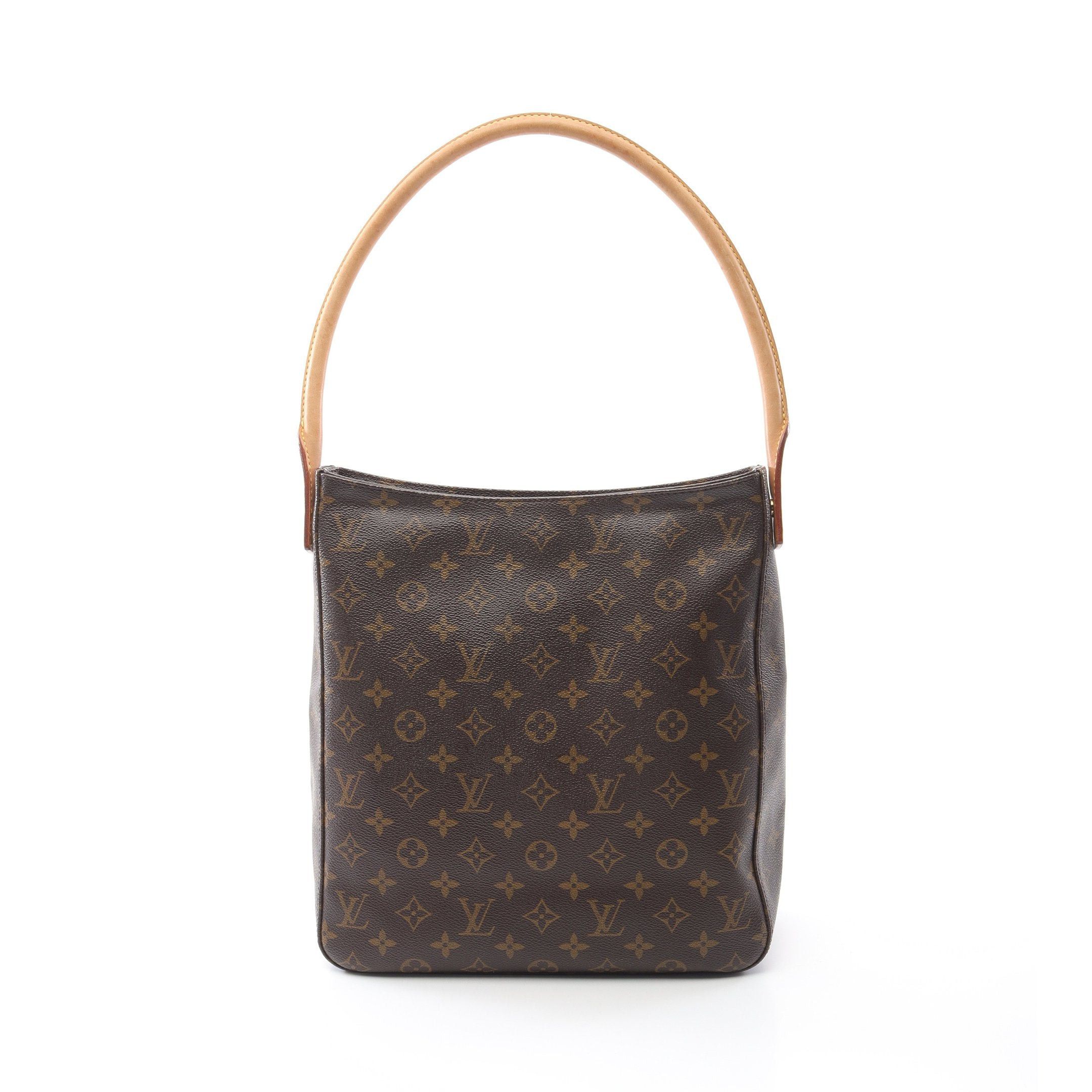 Louis Vuitton Louis Vuitton Looping Gm Monogram Shoulder Bag Leather Brown Size ONE SIZE - 1 Thumbnail
