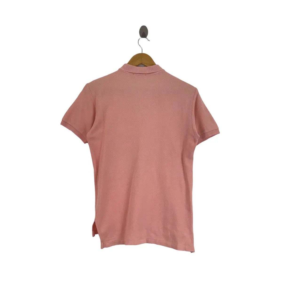 Polo Ralph Lauren Vtg POLO RALPH LAUREN Small Pony Peach Polo Tee Shirt Cotton Size M / US 6-8 / IT 42-44 - 4 Thumbnail
