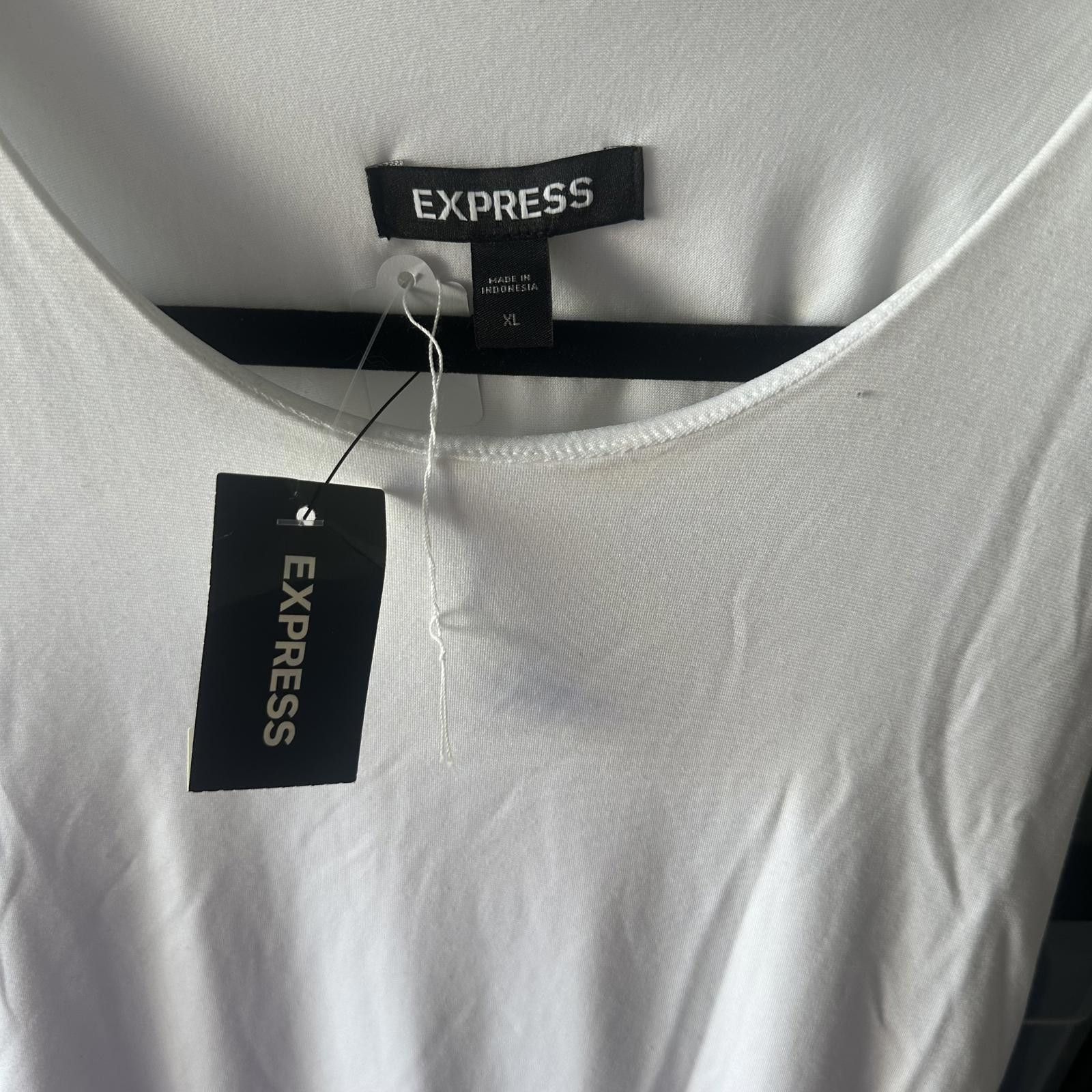 Express Express Women's Long White Tank Dress - New With Tags Size XL / US 12-14 / IT 48-50 - 2 Thumbnail