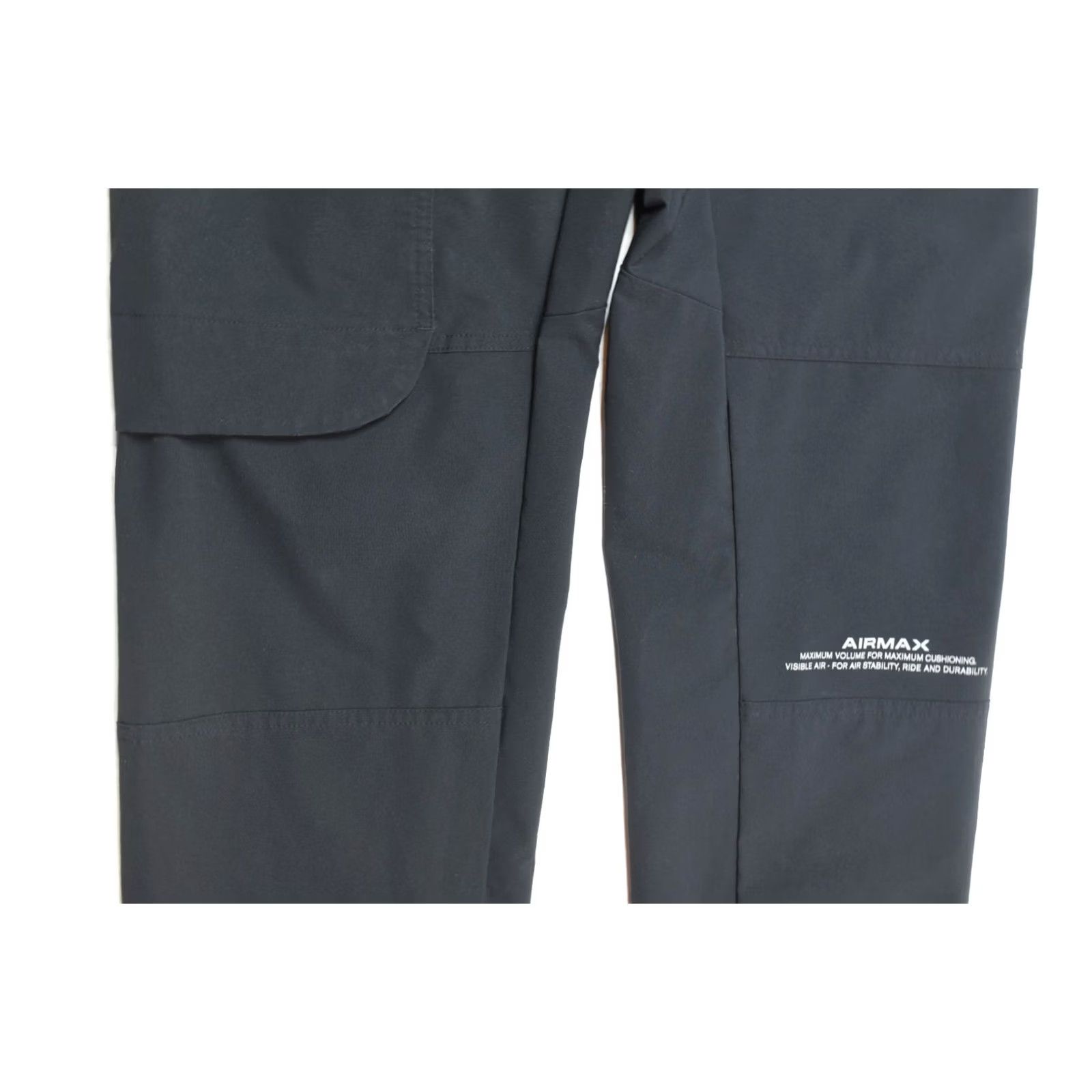 Nike Nike Air Max Woven Jogger Pants Mens Small Black Slim Fit Drawstring Pants Size US 29 - 4 Thumbnail