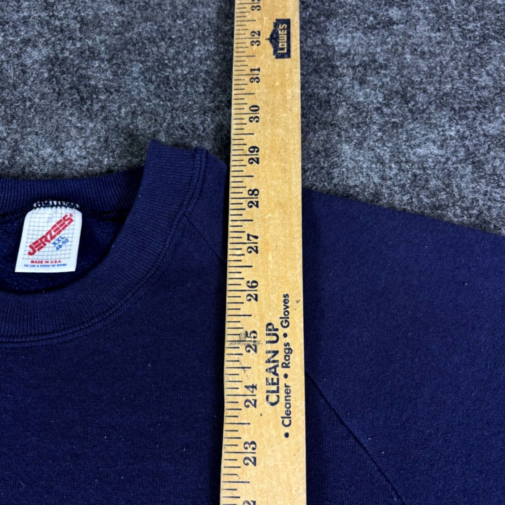 Jerzees VINTAGE Jerzees Penn University Sweatshirt Mens 2XL Navy Blue Raglan USA Crew Neck Fleece Logo Pullover/All Seasons Size US XXL / EU 58 / 5 - 5 Thumbnail