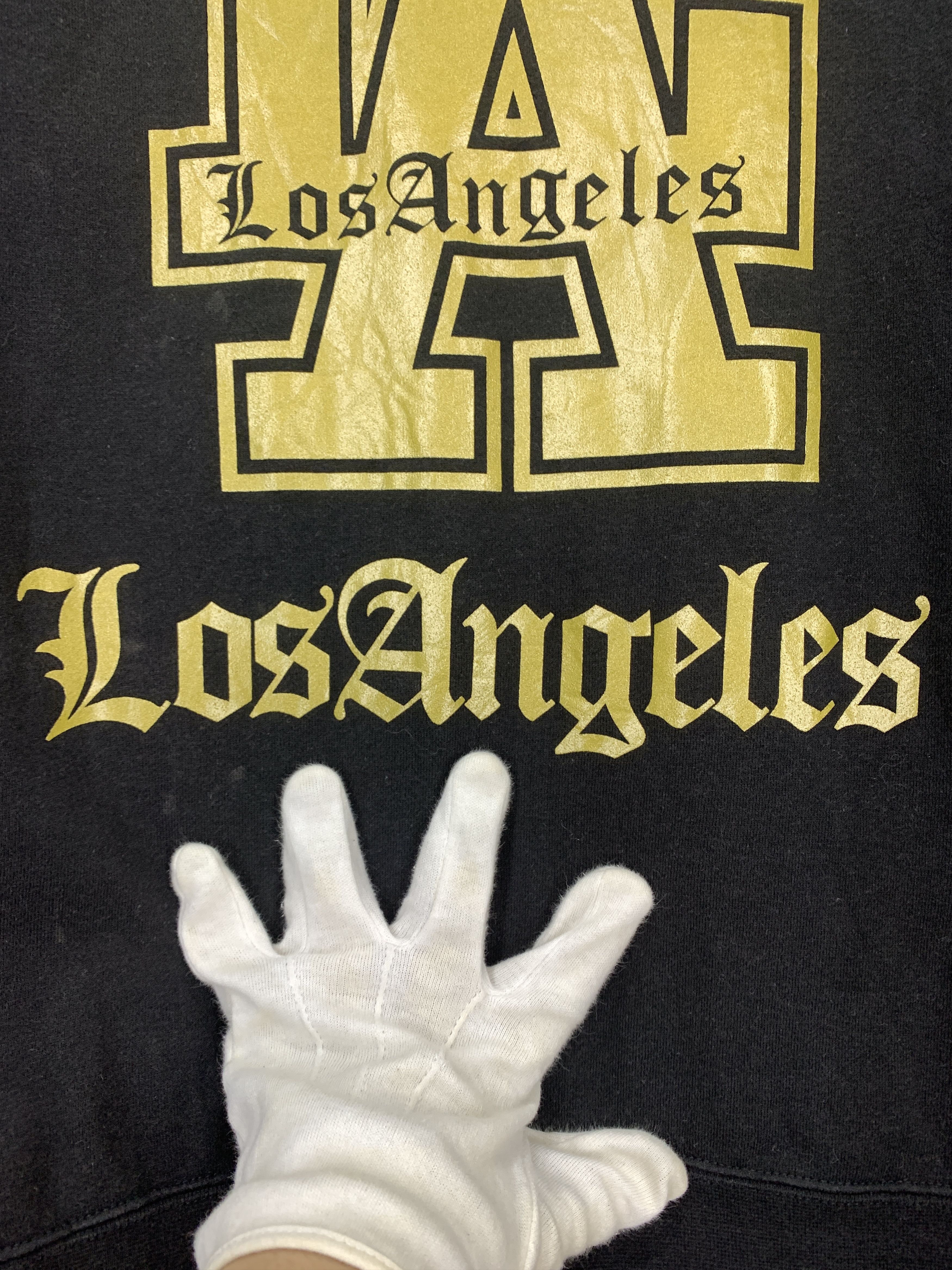 Japanese Brand LOS ANGELES by PRINTSTAR Crew Neck Sweatshirt #2165/19 Size US L / EU 52-54 / 3 - 3 Thumbnail