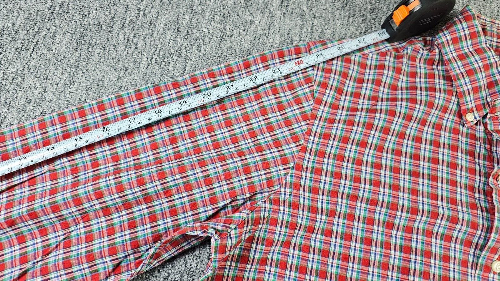 Polo Ralph Lauren Polo Ralph Lauren Custom Fit Plaid Button-Down Shirt M Size US M / EU 48-50 / 2 - 6 Thumbnail
