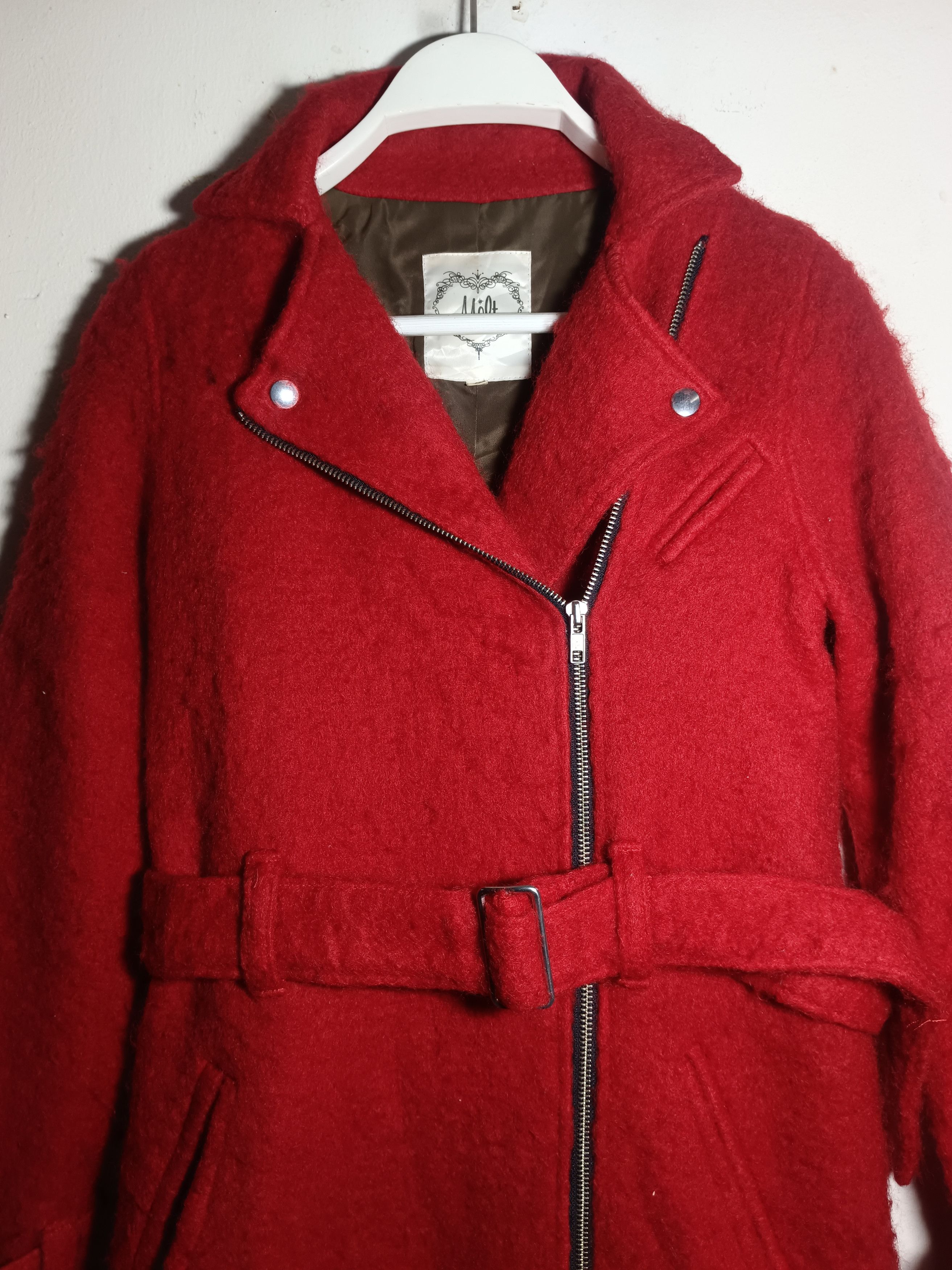 Japanese Brand Melt Japan Belted Zip Trench Coat Size US S / EU 44-46 / 1 - 4 Thumbnail