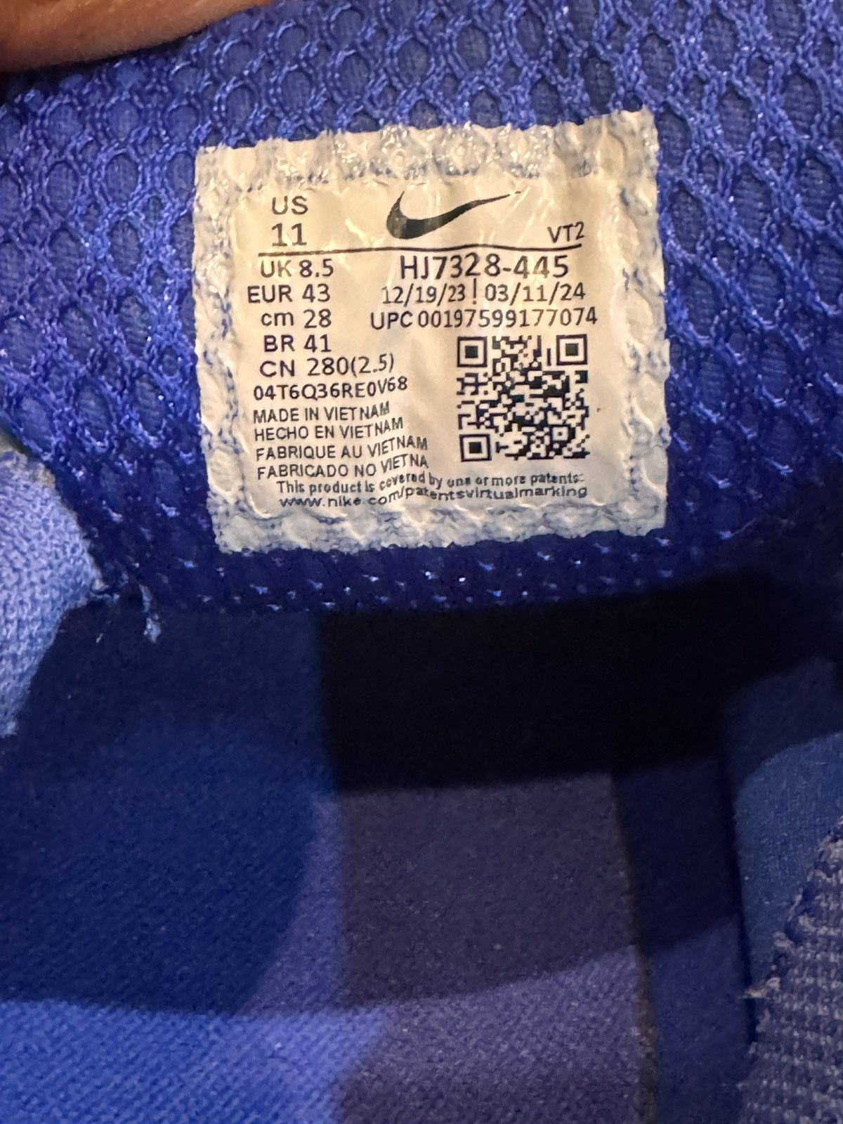 Nike Vomero 5 (racer blue) Size US 11 / IT 41 - 11 Thumbnail