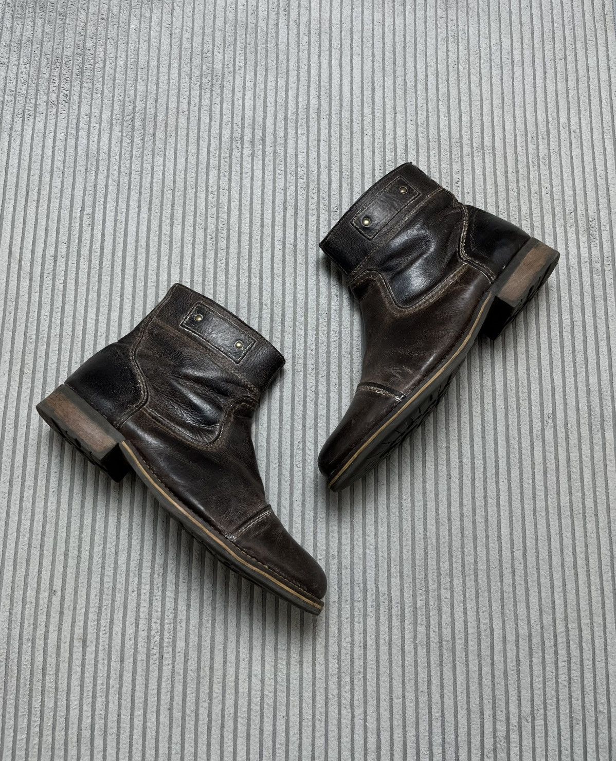Guidi Leather A.S 98 Style Ankle Zip Biker Guidi Style Boots 90s | Grailed