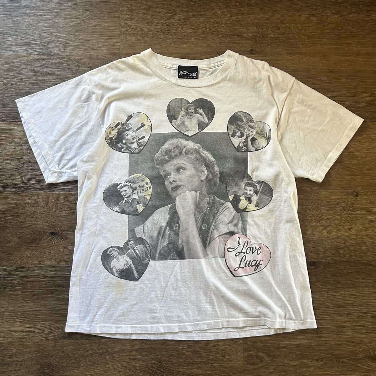 Vintage Vintage I Love Lucy Tee Size US XL / EU 56 / 4 - 1 Thumbnail