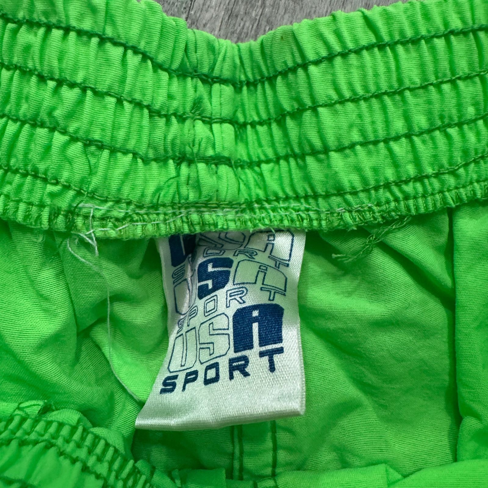 Vintage NEW Vintage USA Sport Surf Shorts Mens Small Green 80s Size US 26 / EU 42 - 6 Thumbnail