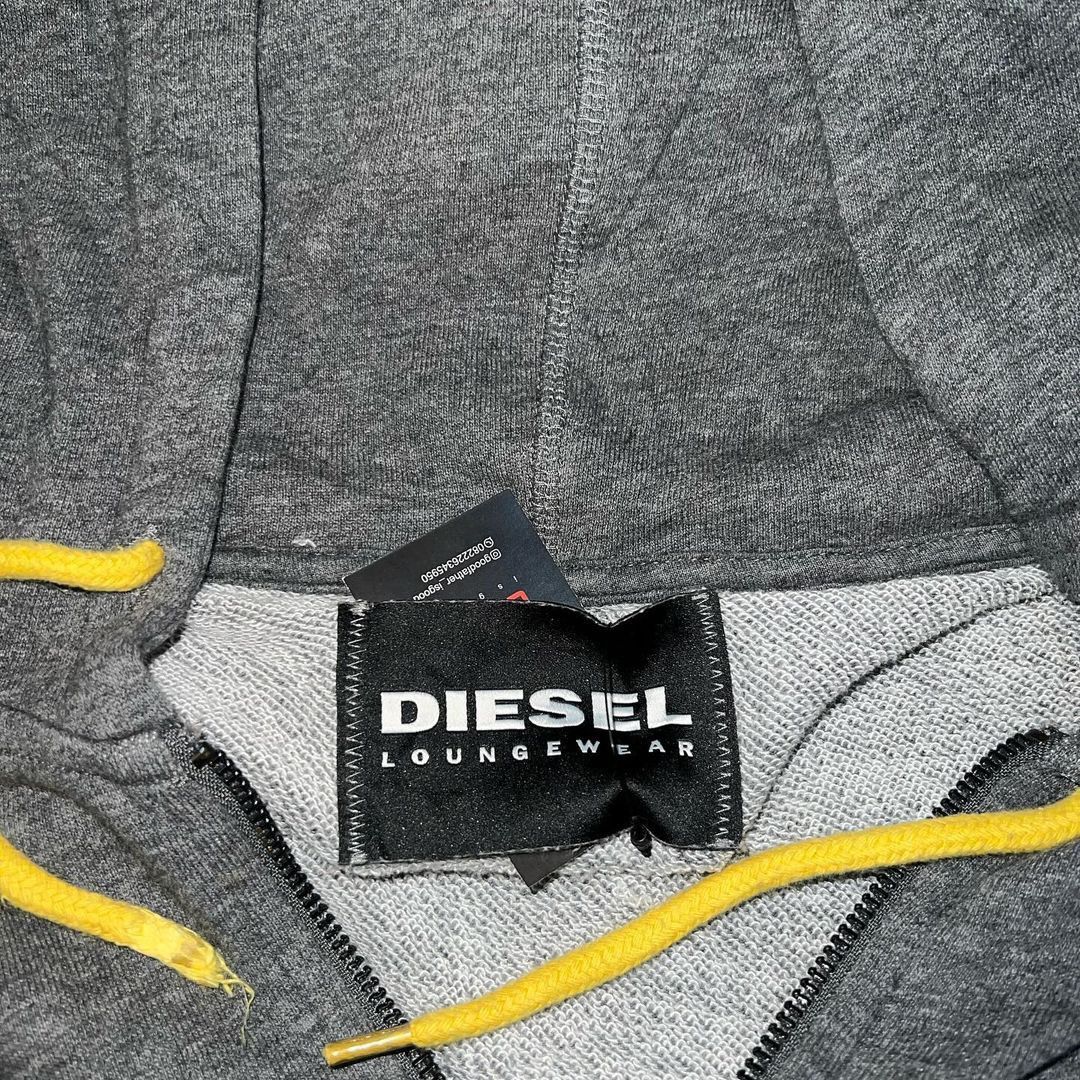 Diesel Diesel Lounge Wear Zip Hoodie Vintage Size US L / EU 52-54 / 3 - 6 Thumbnail