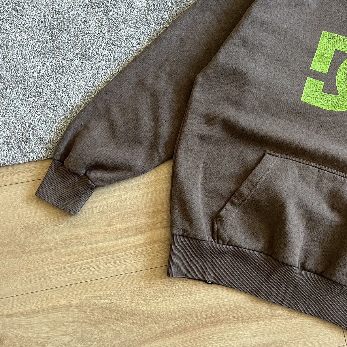 Vintage Vintage DC Brown Hoodie Size US M / EU 48-50 / 2 - 2 Thumbnail