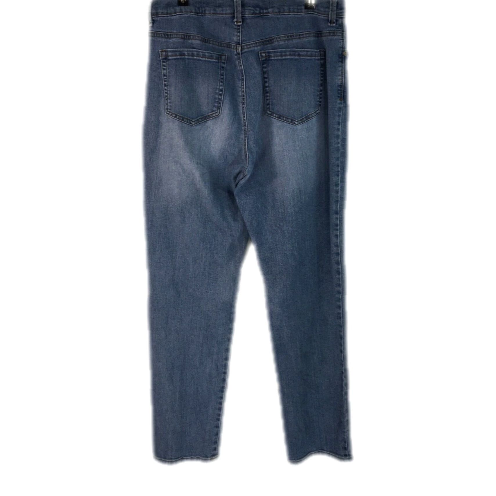 Gloria Vanderbilt Gloria Vanderbilt Amanda Denim Jeans Womens Size 12 Straight Blue 34X30 Size 34" / US 12 / IT 48 - 2 Thumbnail